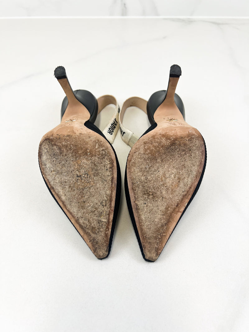 Christian Dior Jadior Slingback Heel Size 38.5