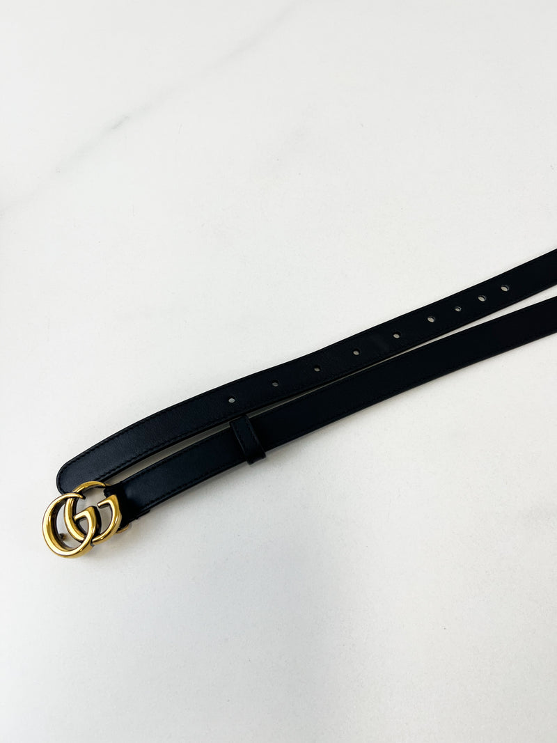 Gucci GG Belt 20mm Size 90
