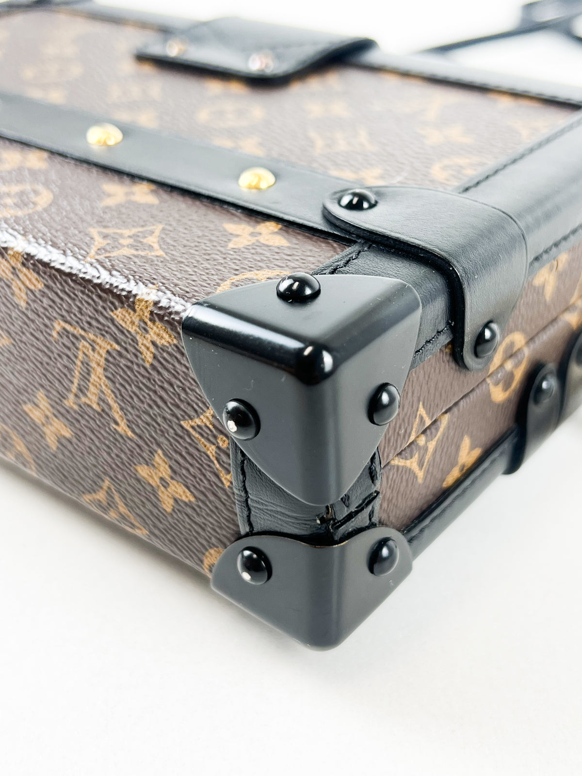 Louis Vuitton Monogram Canvas Petite Malle Clutch Bag