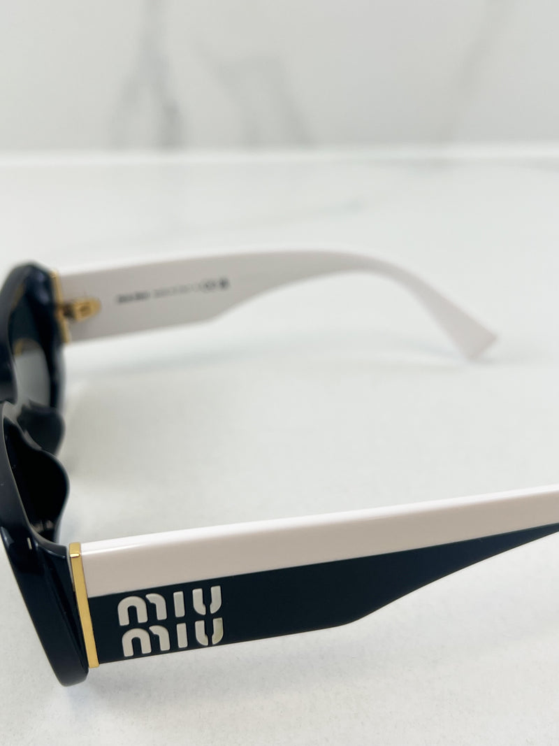 Miu Miu Logo Print Sunglasses