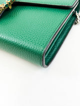 Gucci Green Dionysus Chain Wallet