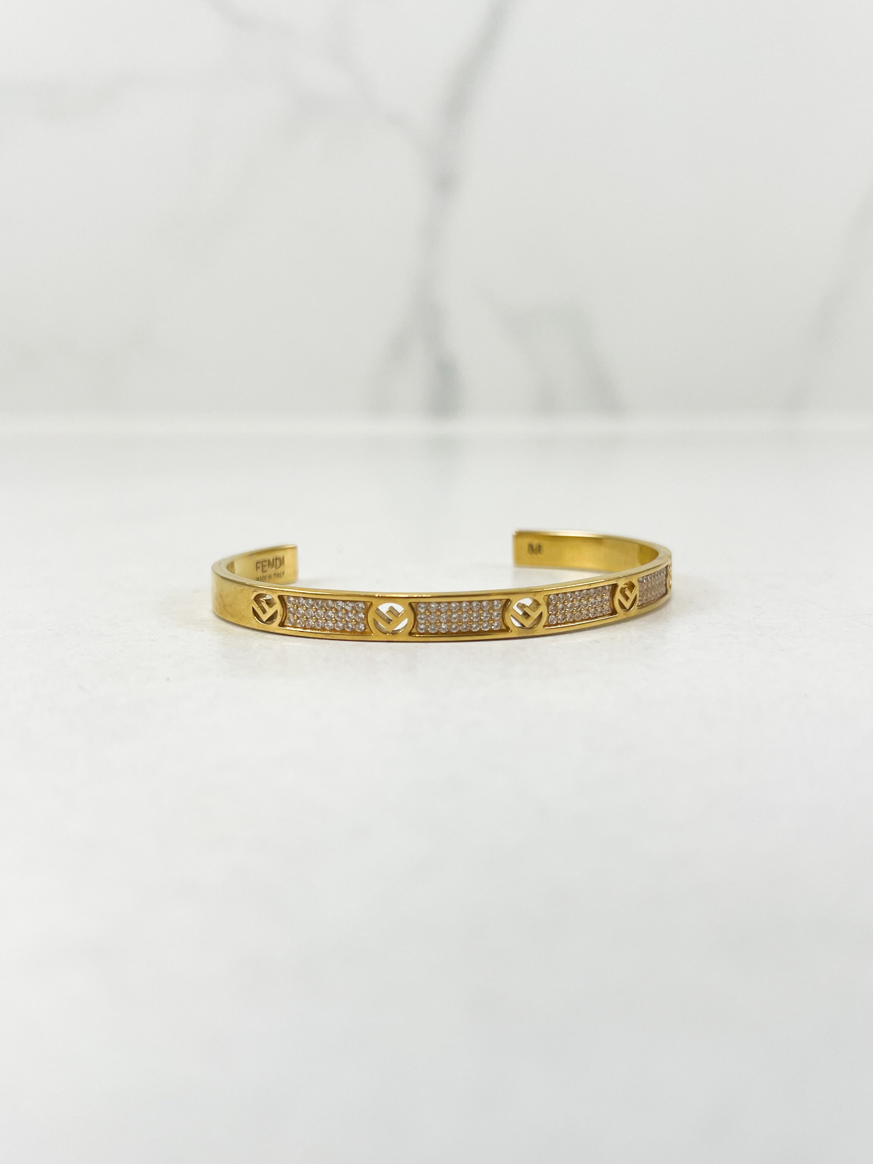 Fendi F is Fendi Gold Bracelet
