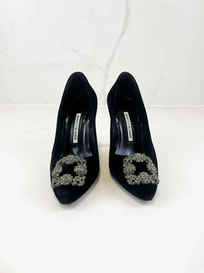 Manolo Blahnik Hangisi Pump 100mm