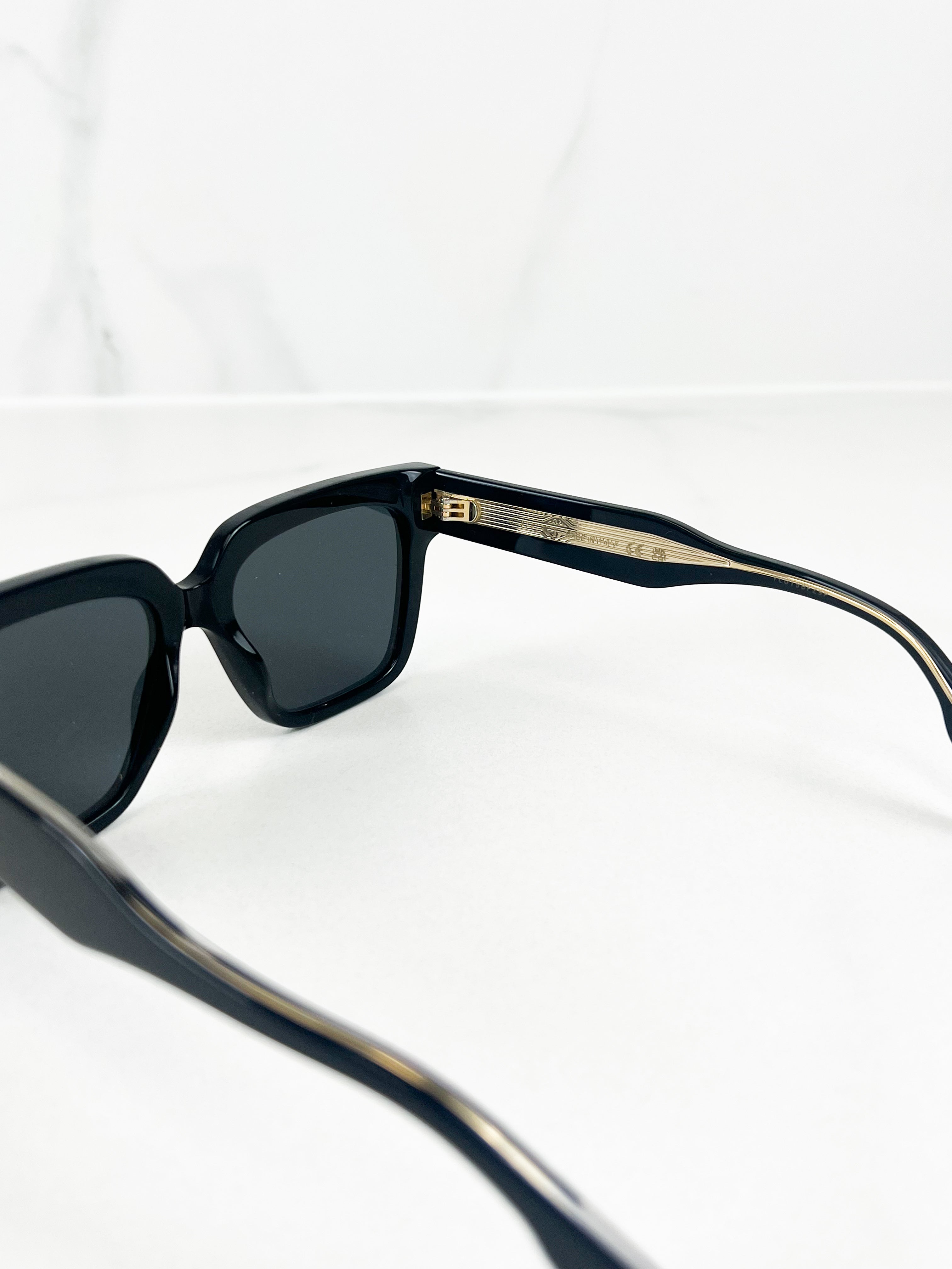 Gucci GG Logo Black Sunglasses