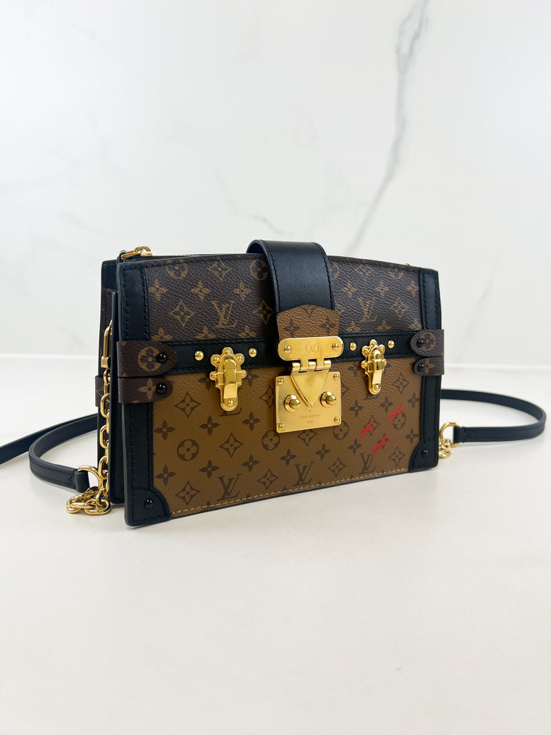Louis Vuitton Monogram Canvas Trunk Clutch Bag