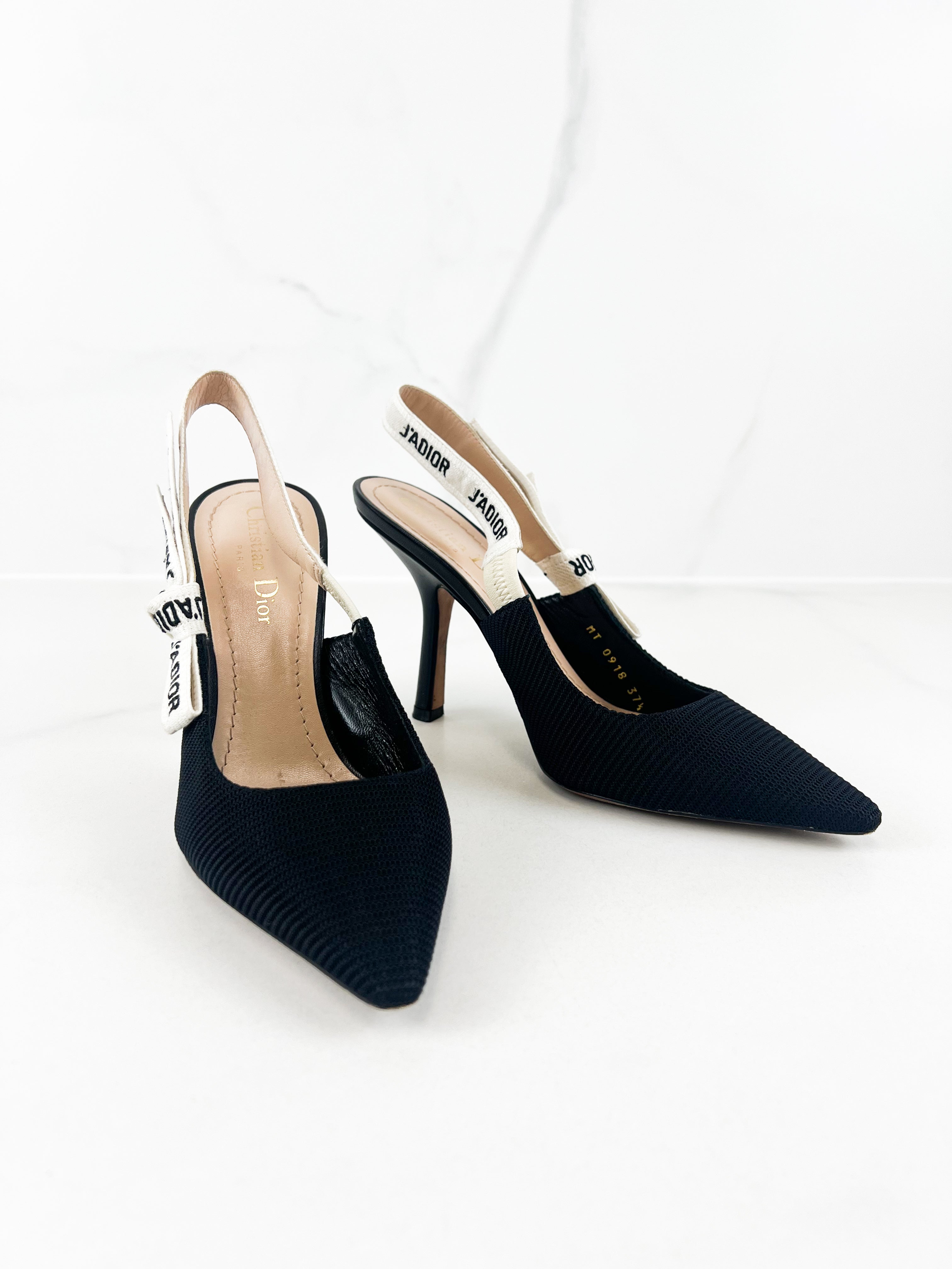 Christian Dior J'adior Slingback Heels Size 37.5