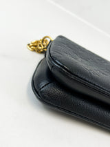 Louis Vuitton Black Liv Pochette Monogram Empreinte Bag