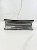 Christian Dior Medium Silver Diorama Shoulder Bag