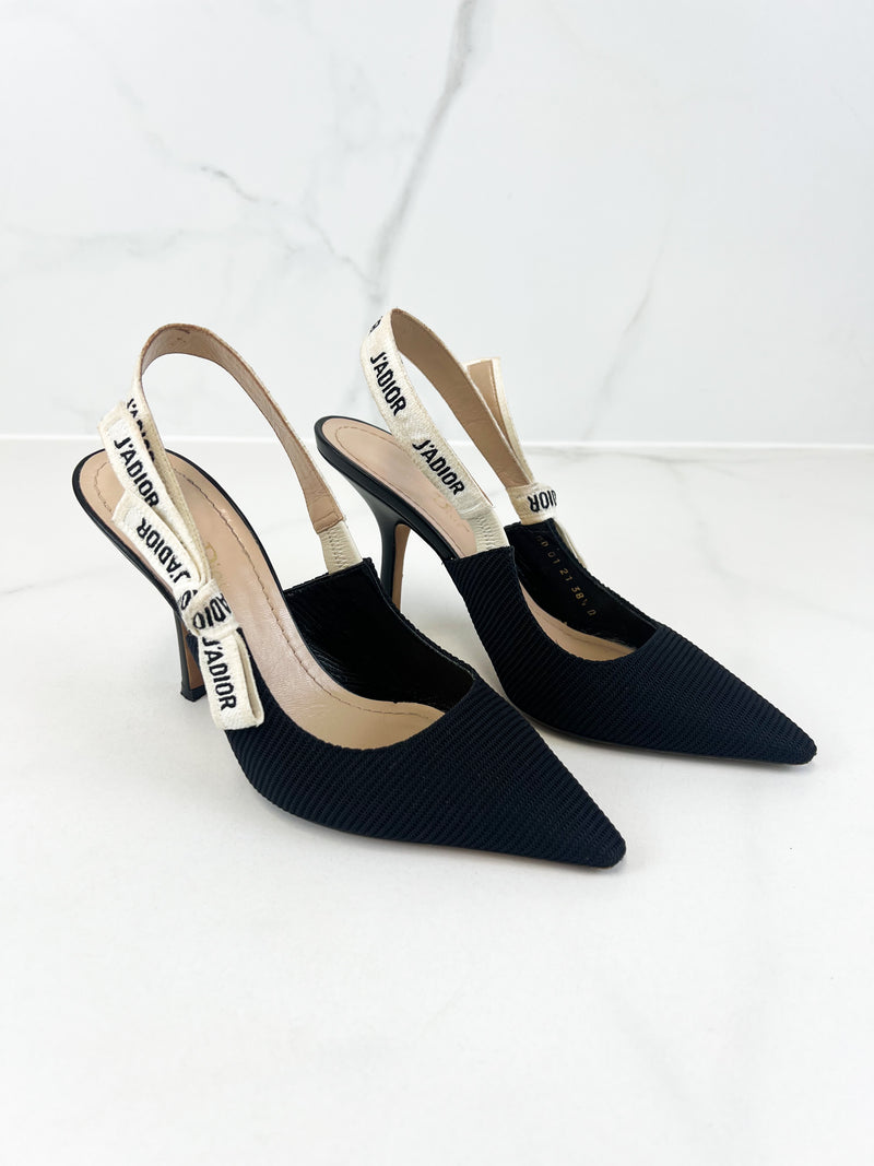 Christian Dior Jadior Slingback Heel Size 38.5