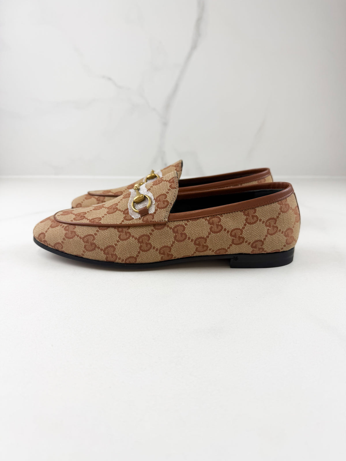 Gucci Jordaan Horsebit Loafer Size 38