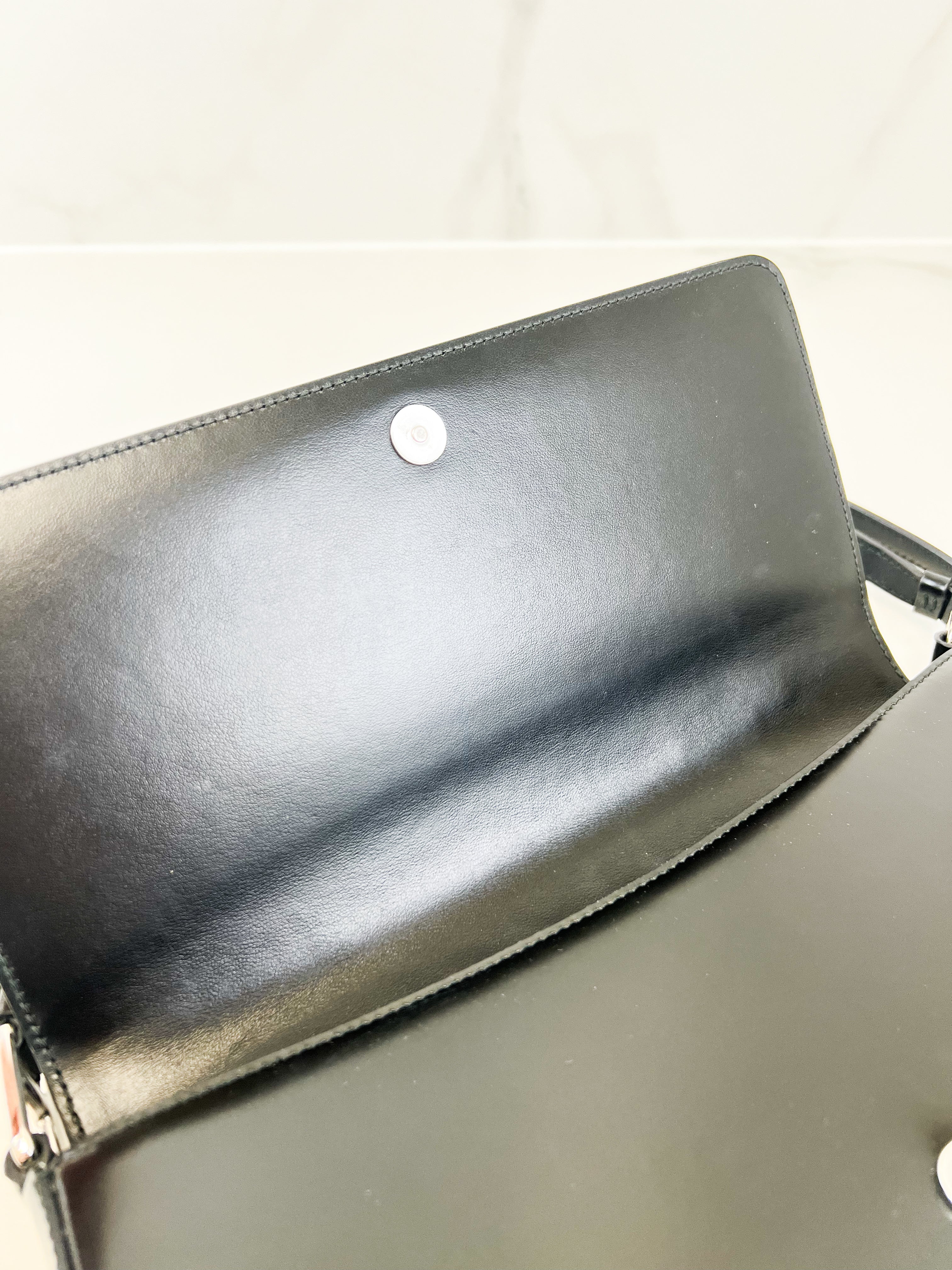Prada Spazzolato Femme Shoulder Bag