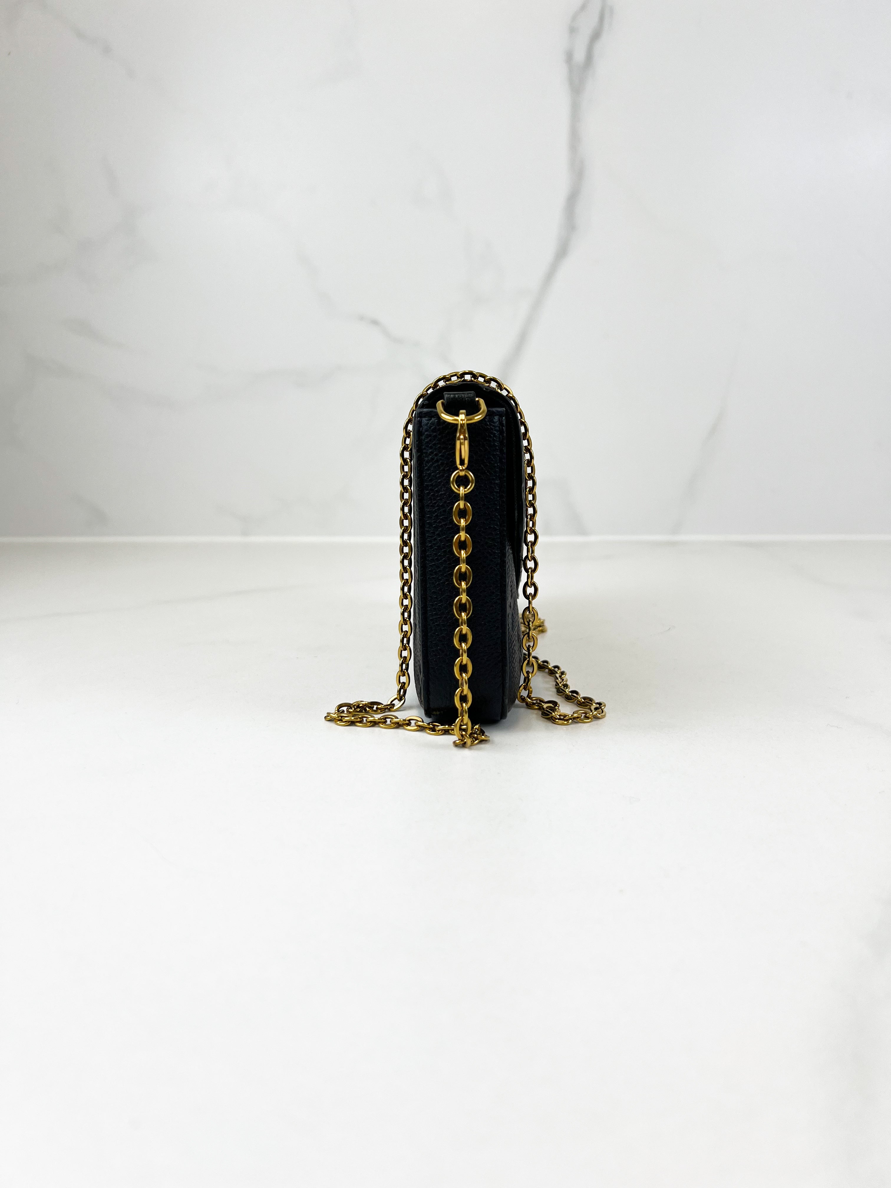 Louis Vuitton Felicie Pochette Monogram Empriente Leather