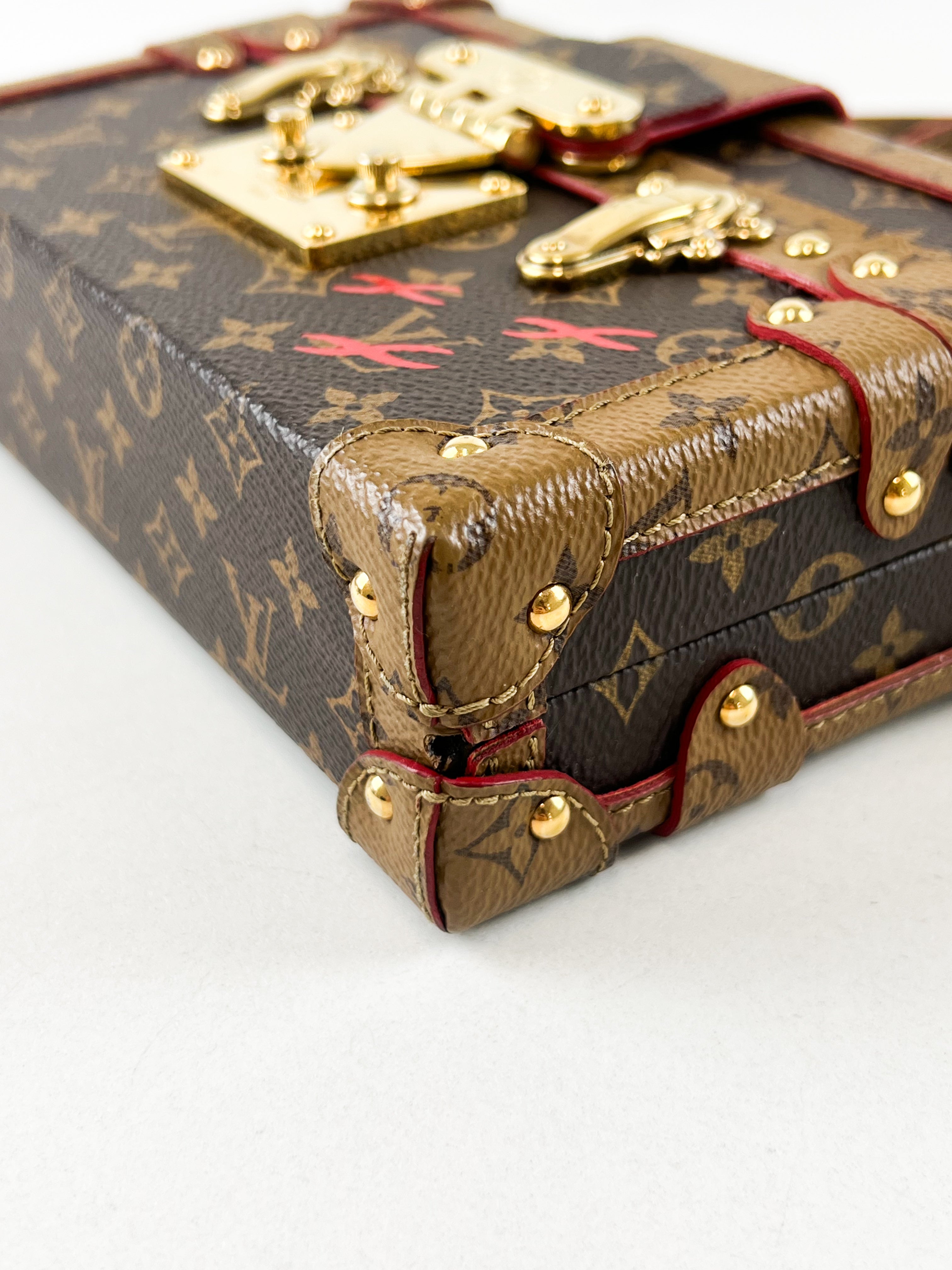 Louis Vuitton Reverse Petite Malle Bag