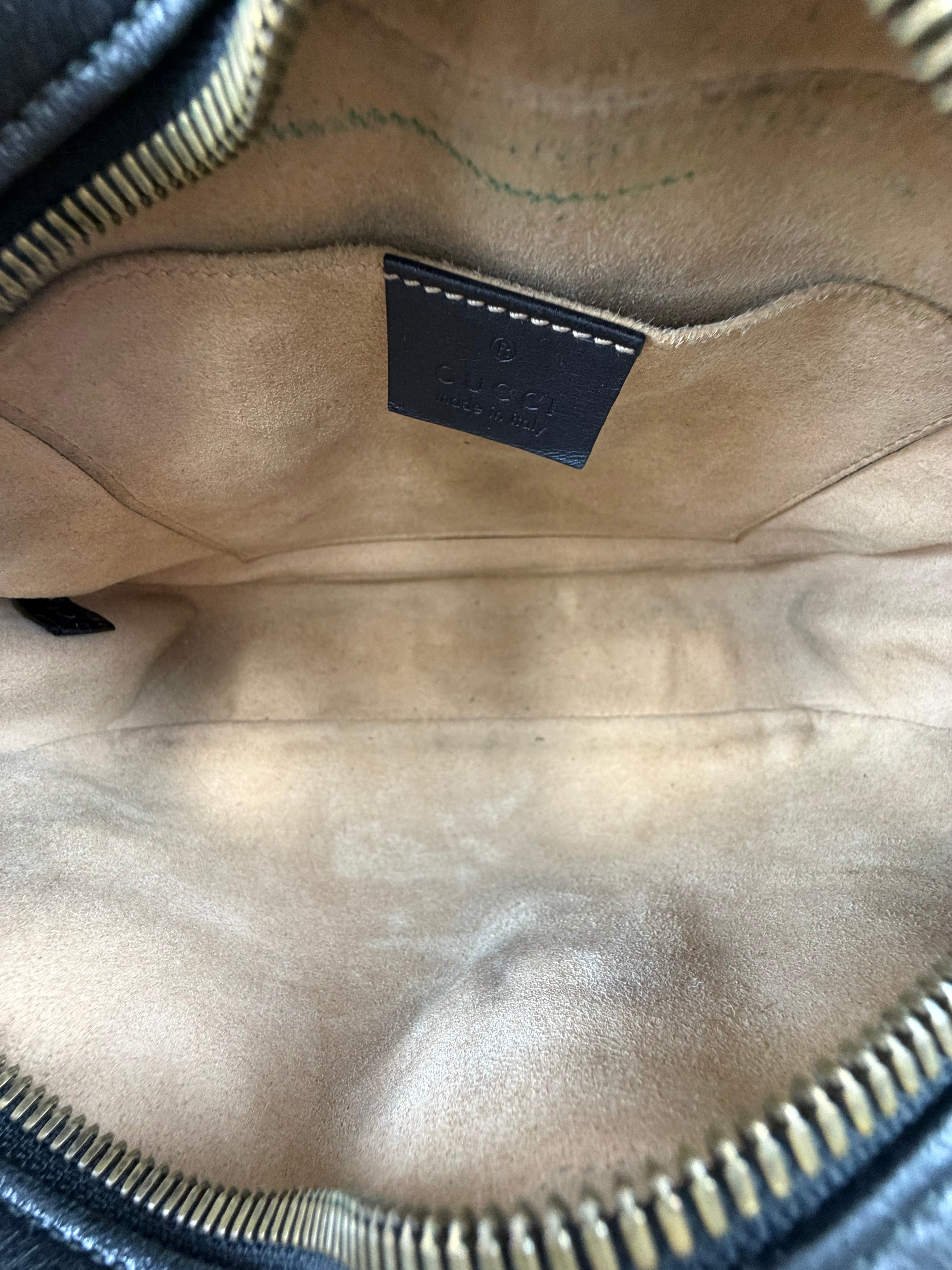 Gucci Black GG Marmont Shoulder Bag