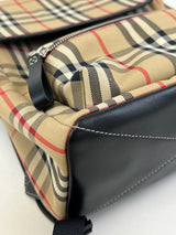 Burberry Check Pattern Backpack