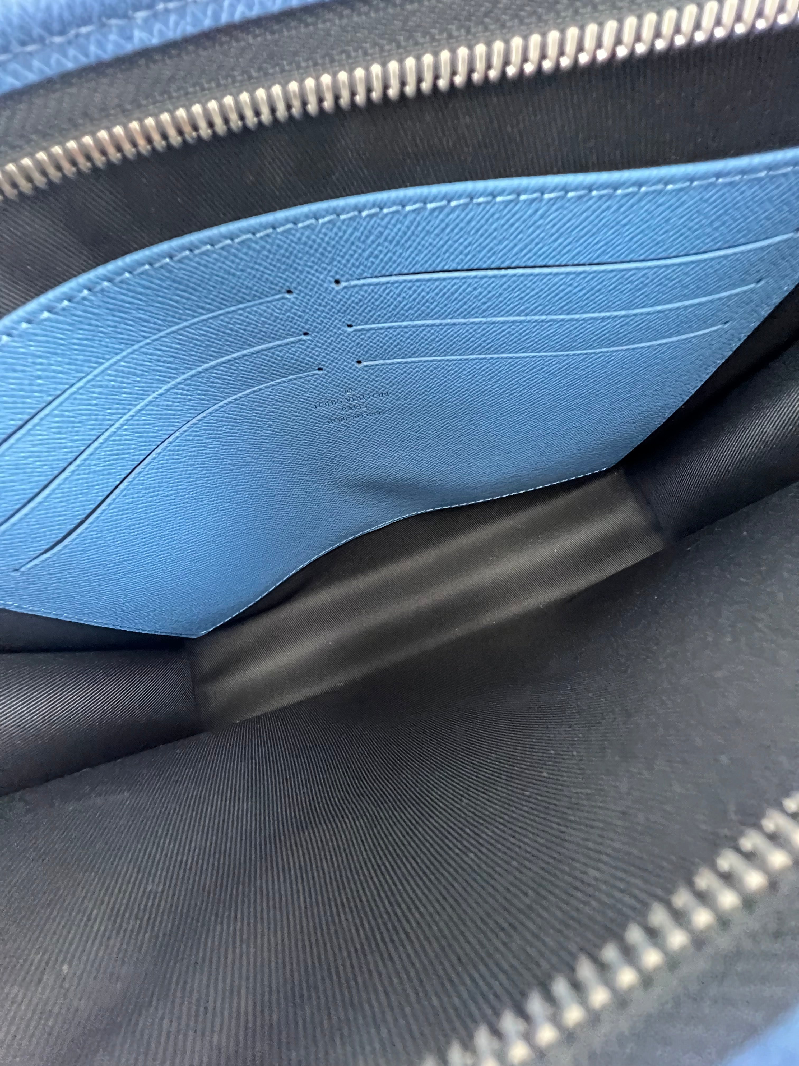 Louis Vuitton Pochette Voyage MM in Blue