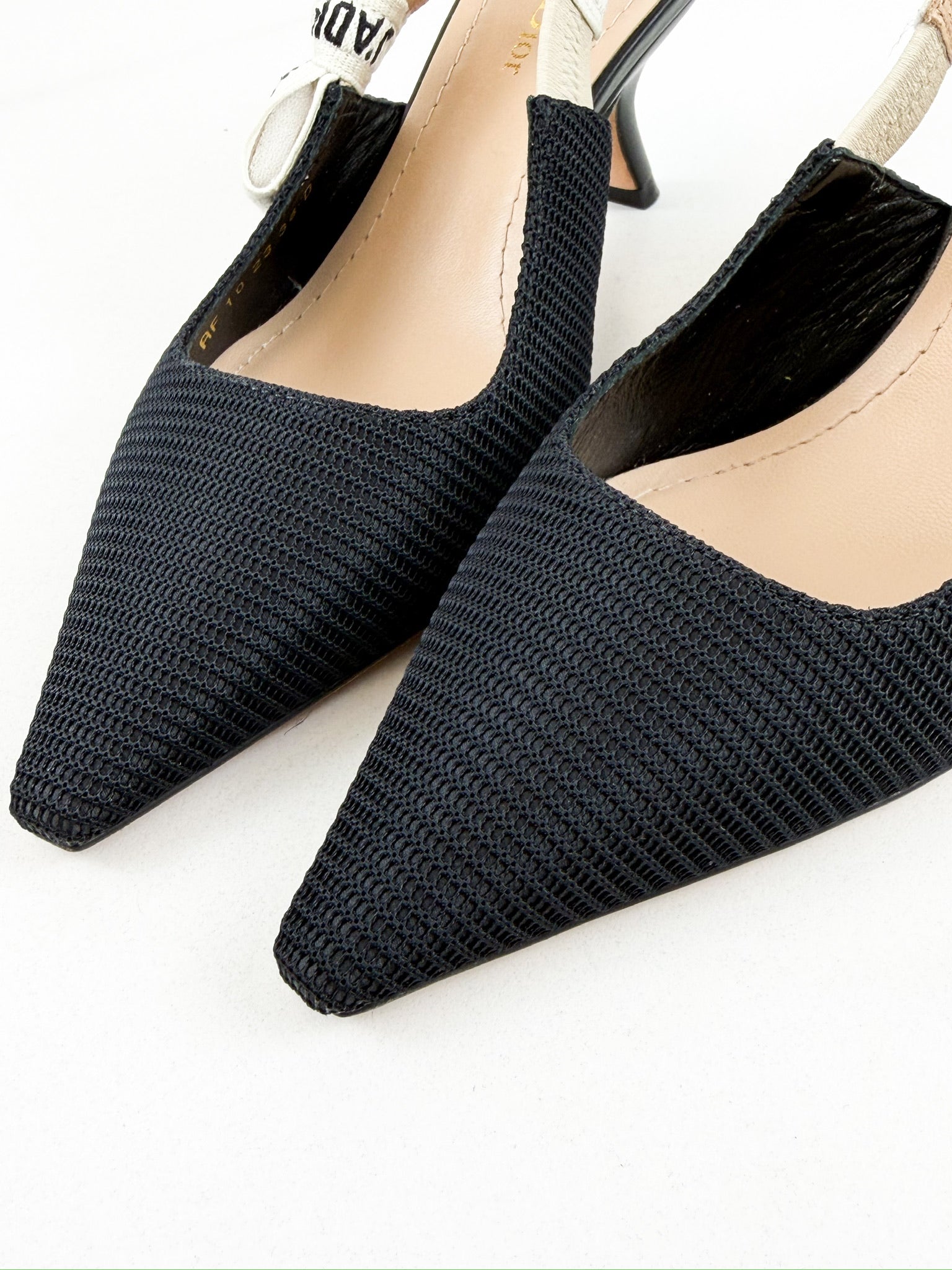 Christian Dior Jadior Slingback Kitten Heel Size 36