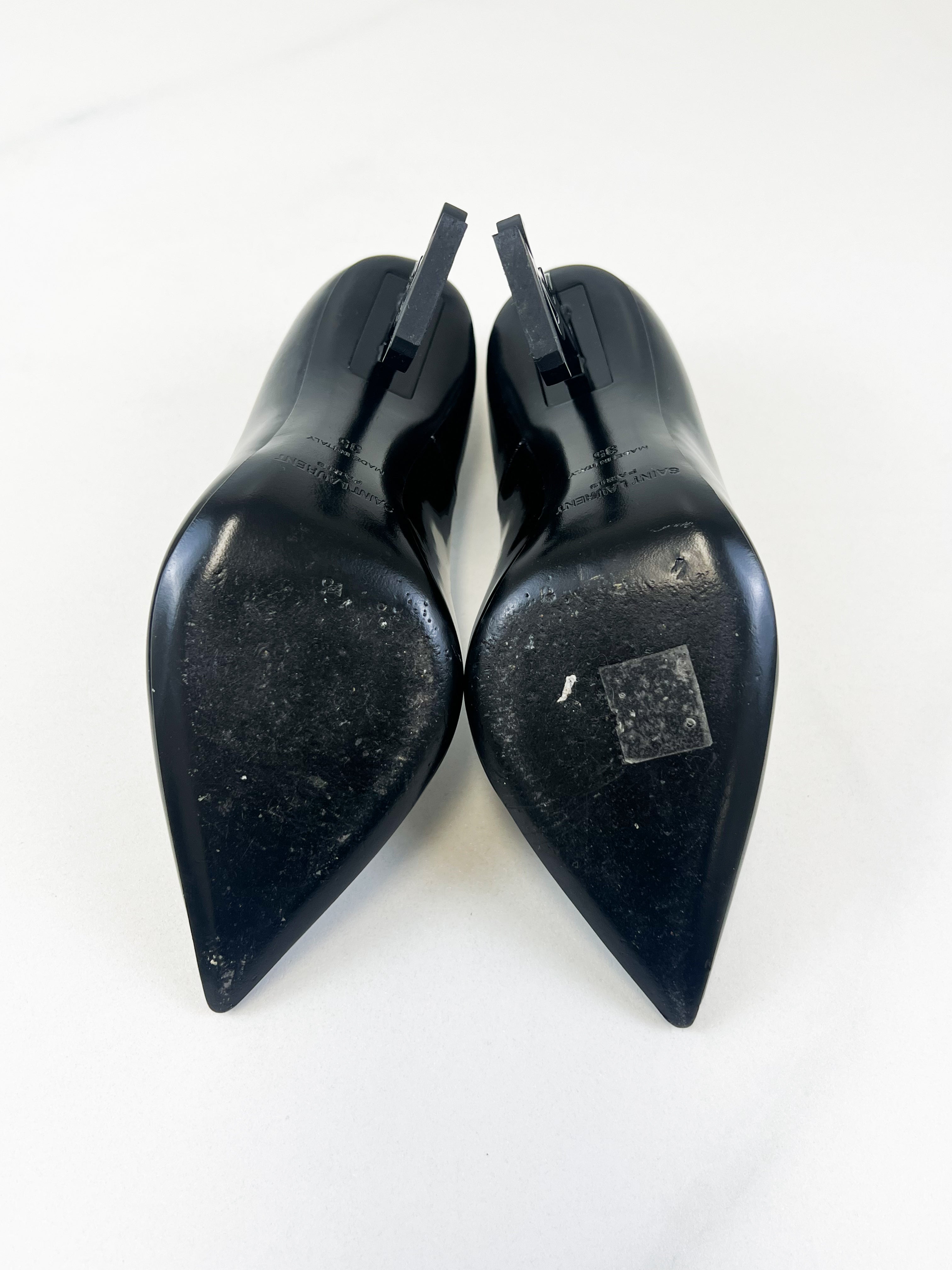 Saint Laurent Opyum Pump in Patent Leather Size 35