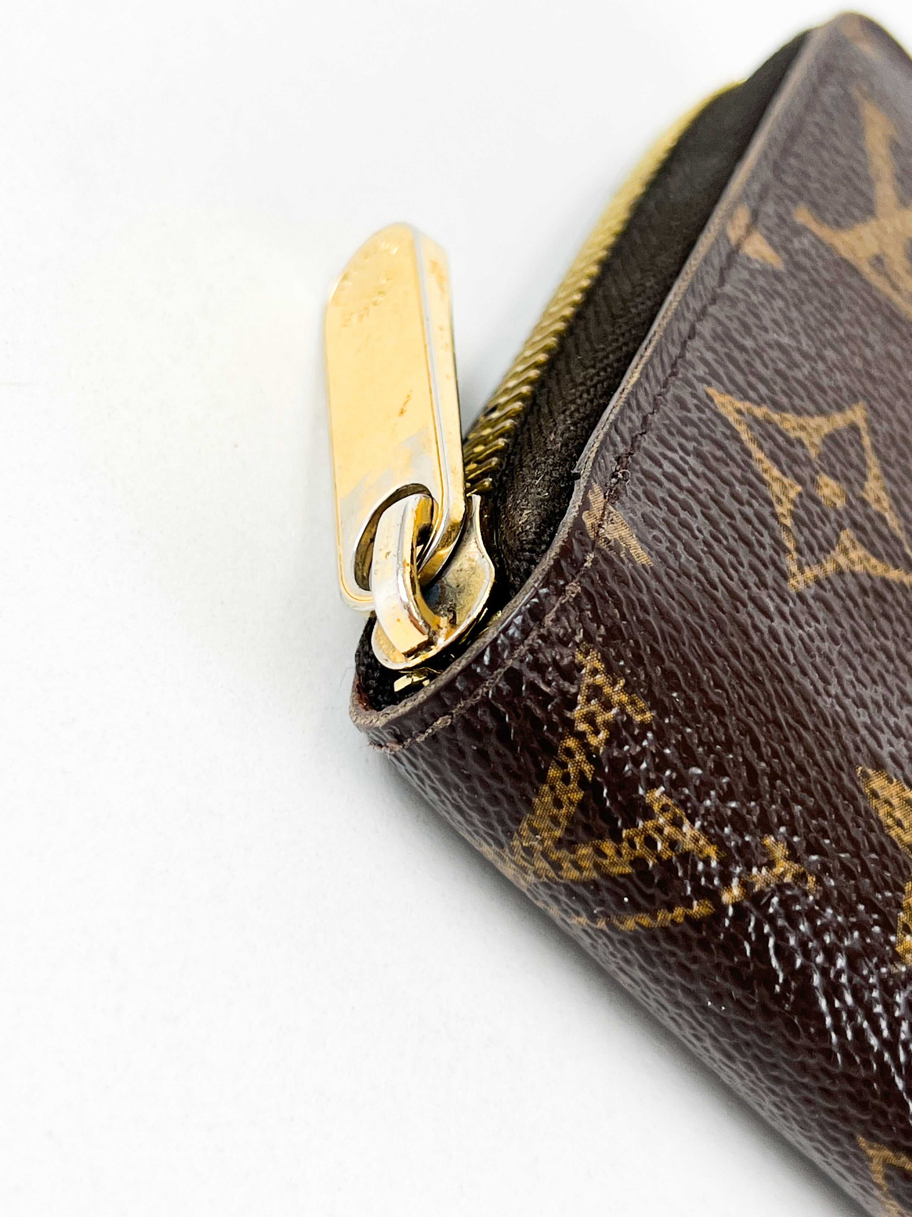 Louis Vuitton Monogram Canvas Clemence Wallet