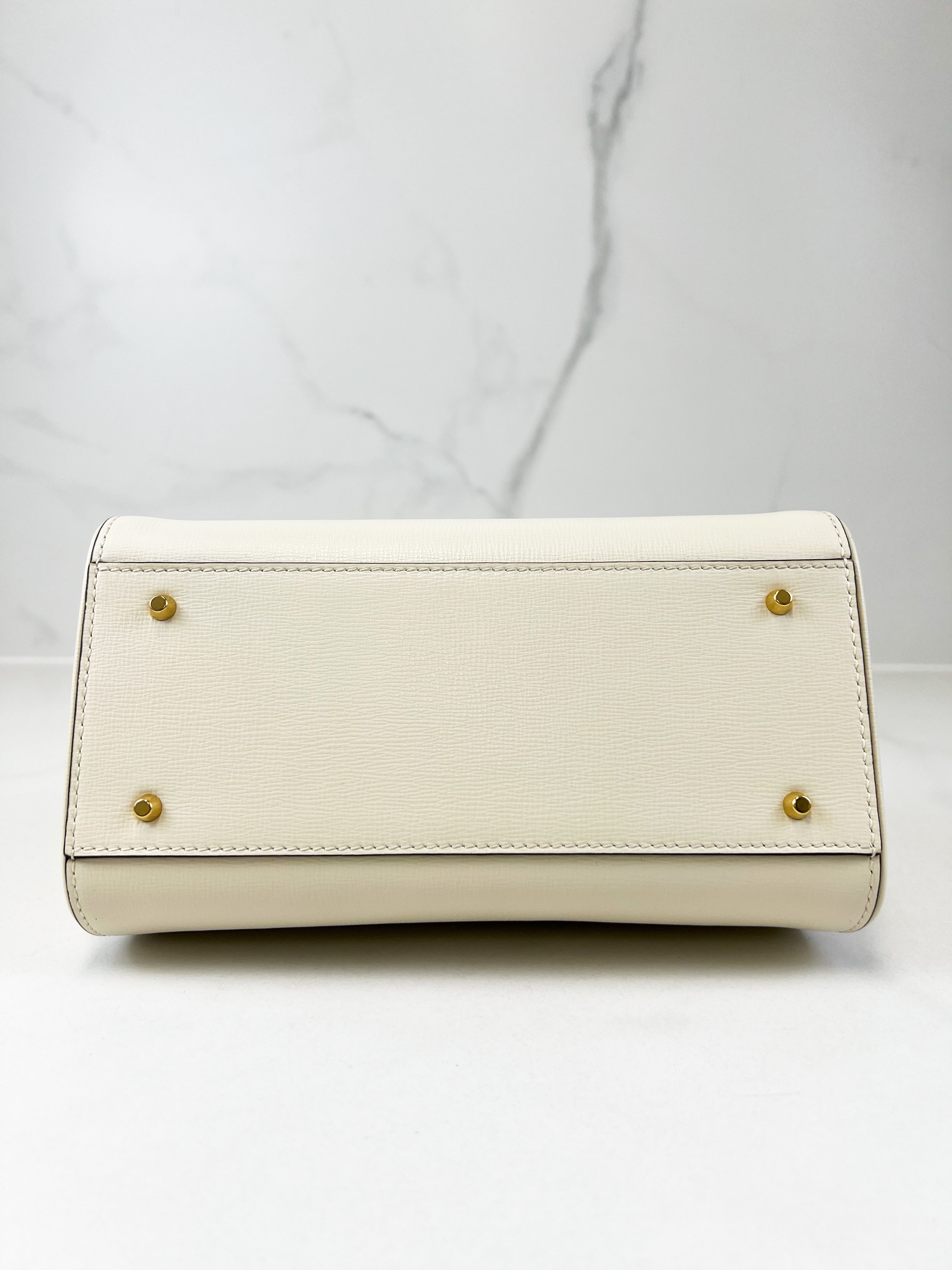 Valentino Alcove Leather Shoulder Bag