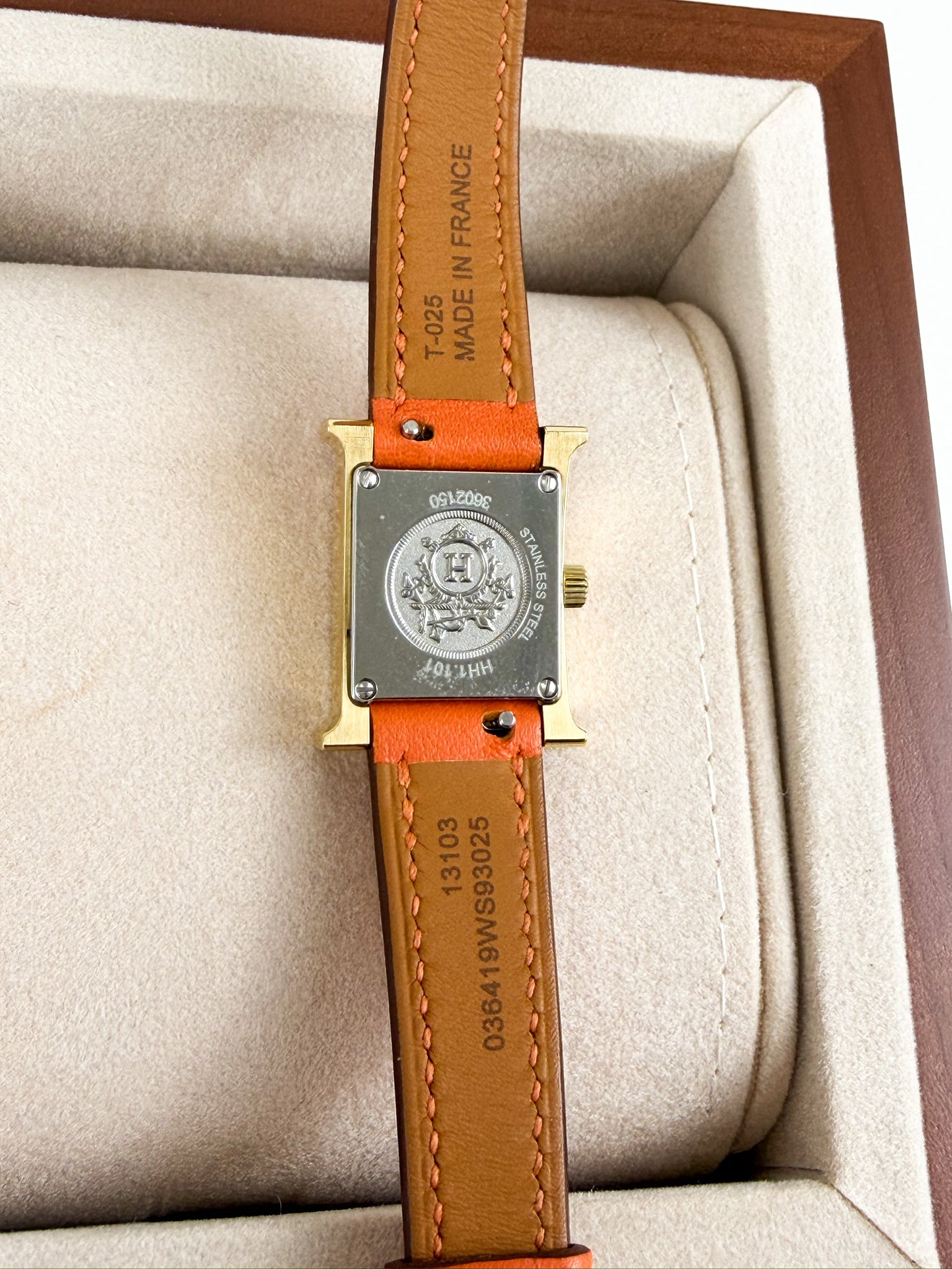 Hermes Mini Heure H Watch - Two Straps Included