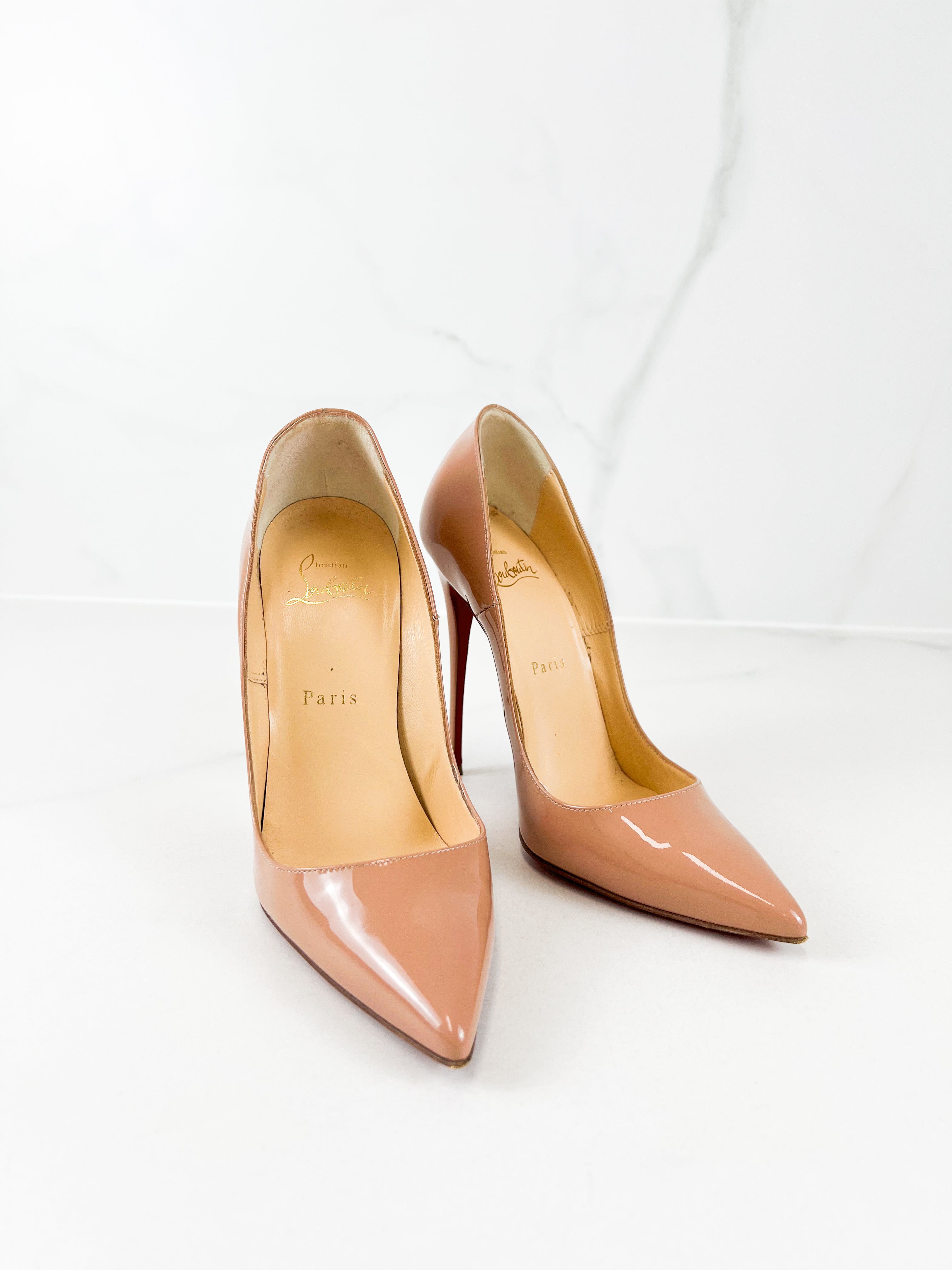 Christian Louboutin Nude So Kate 120 Size 37