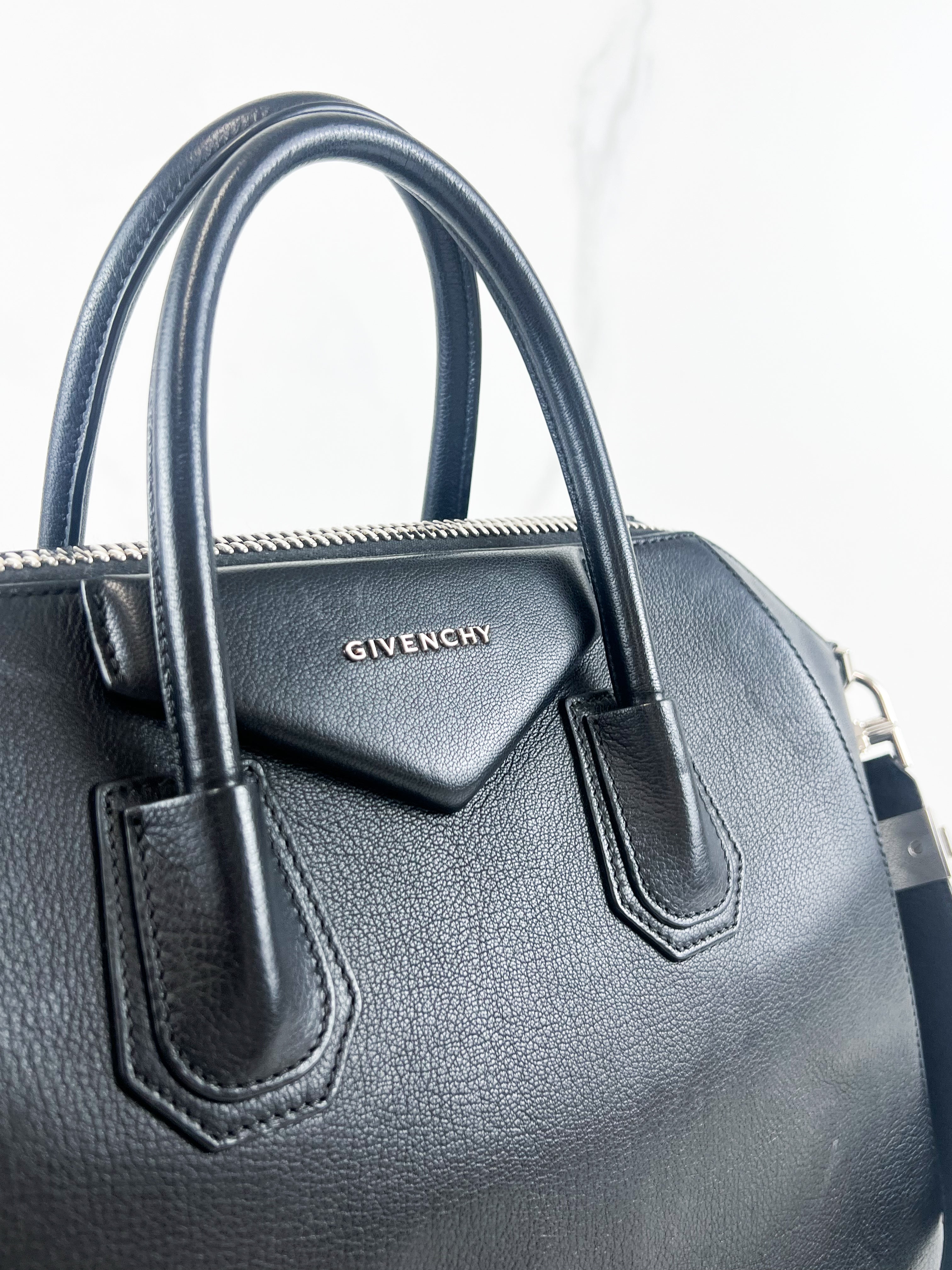 Givenchy Antigona Medium Black Shoulder Bag