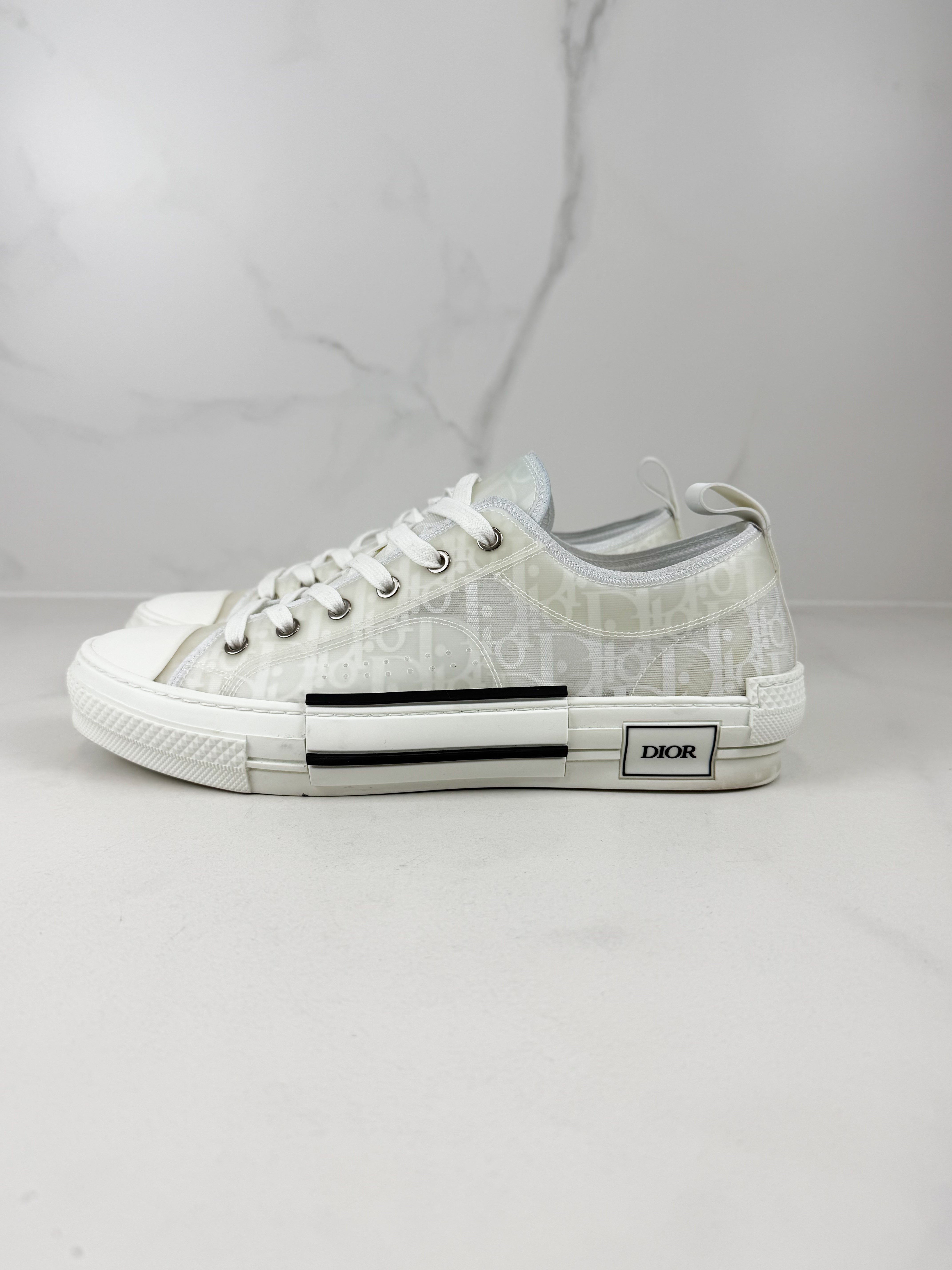 Christian Dior B23 Oblique Low-Top Sneaker Size 43