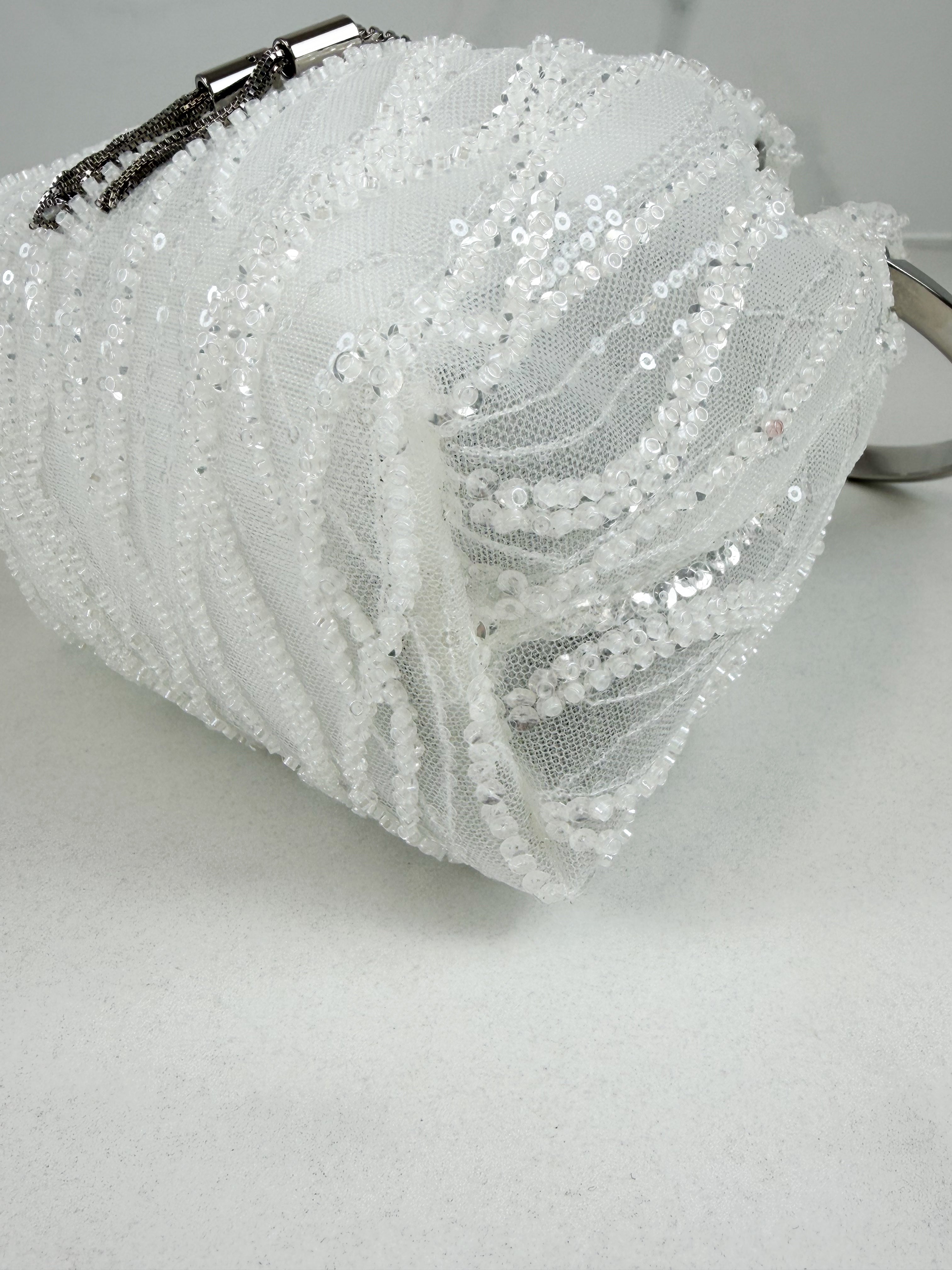 Jimmy Choo Bon Bon Sequinned Top Handle Bag