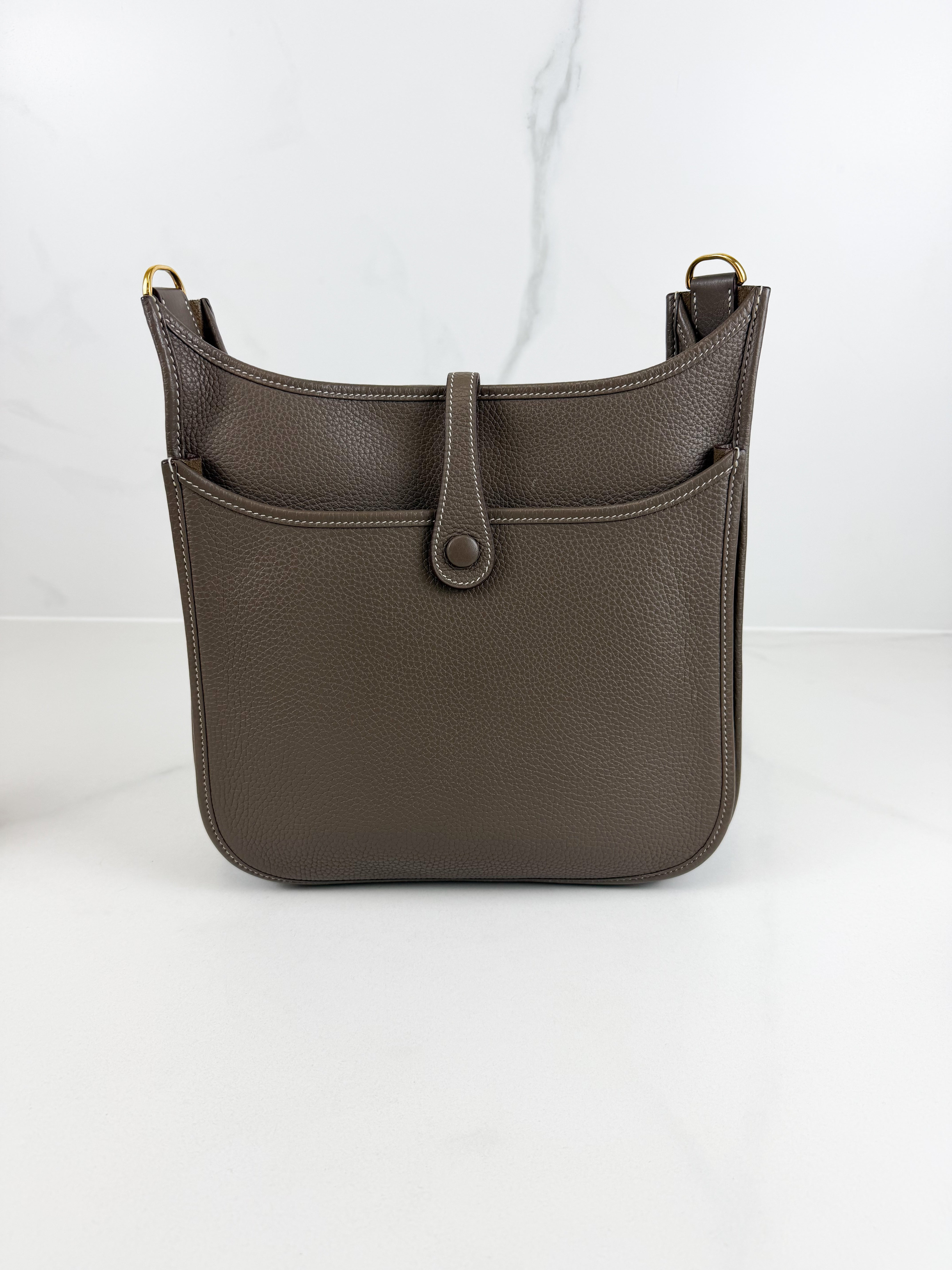 Hermes Evelyne GM in Etaupe