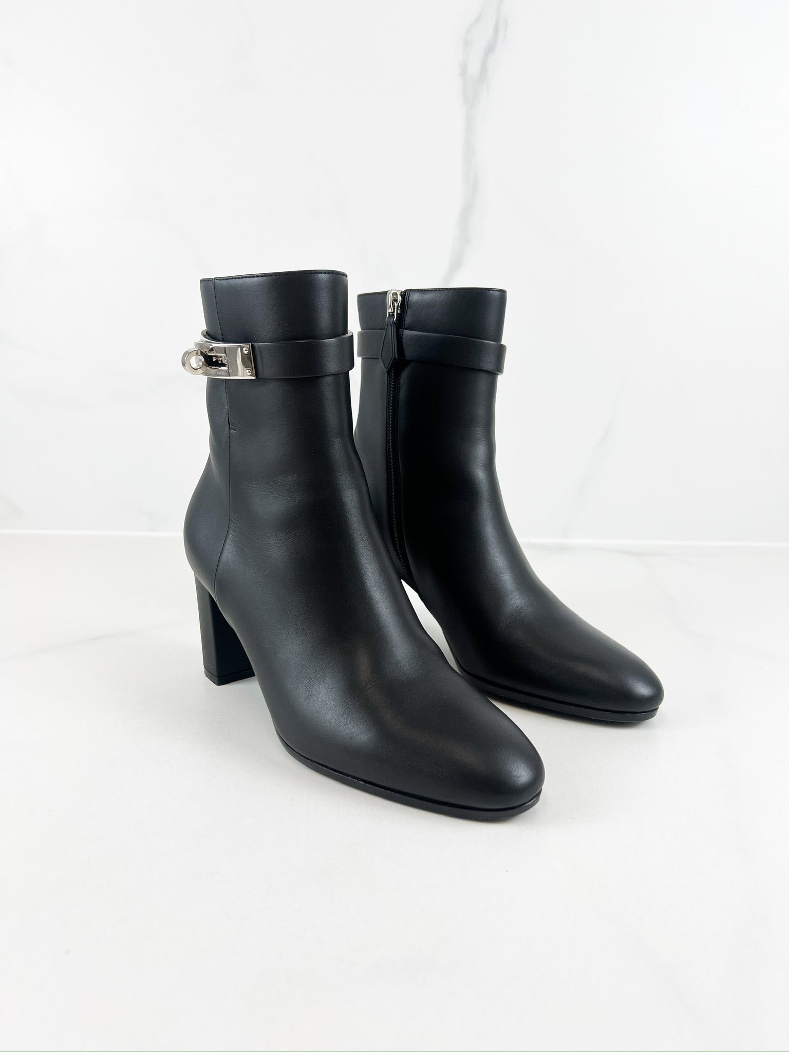 Hermes Saint Germain Ankle Boot Size 38