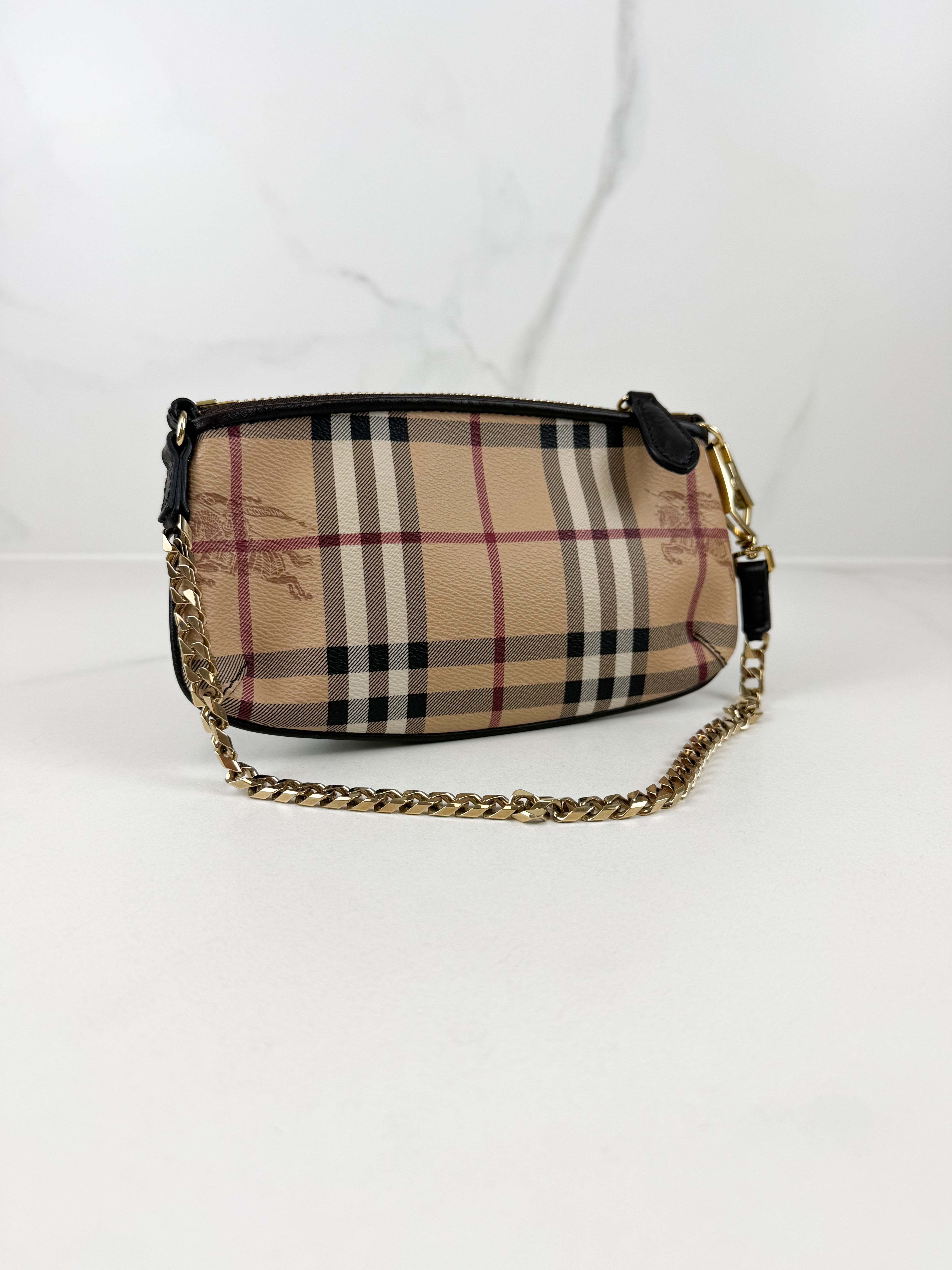 Burberry Haymarket Canterbury Mini Shoulder Bag