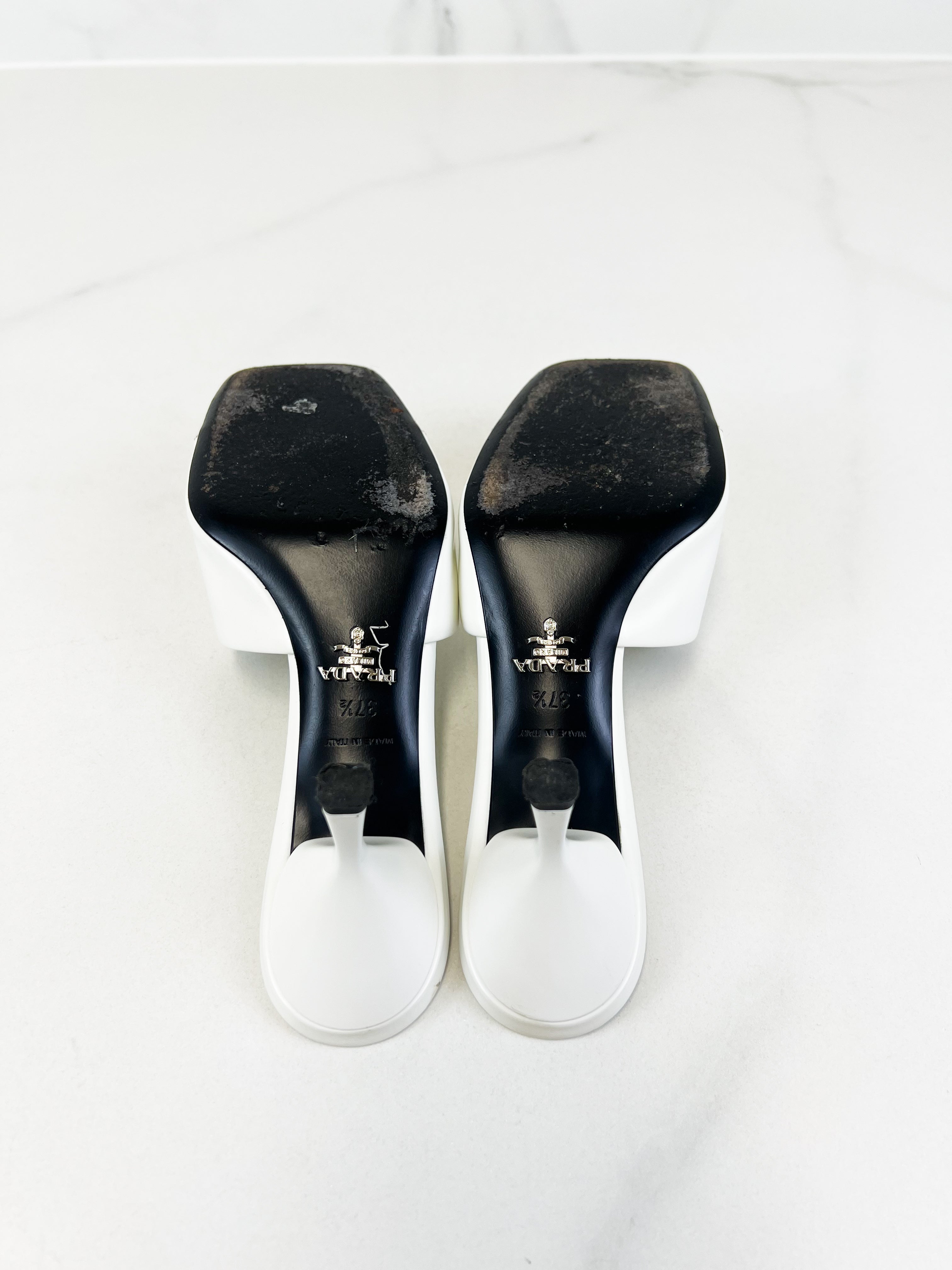 Prada Mule 75mm Size 37.5