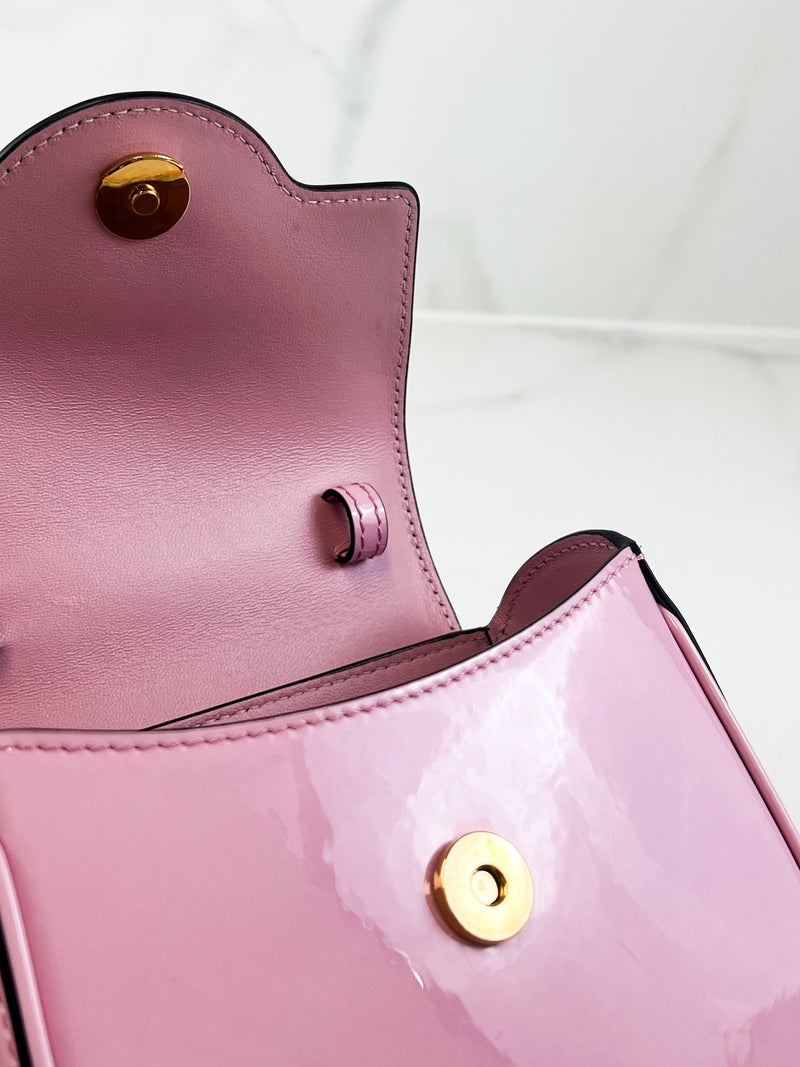 Versace Mini La Medusa Pink Tote Bag