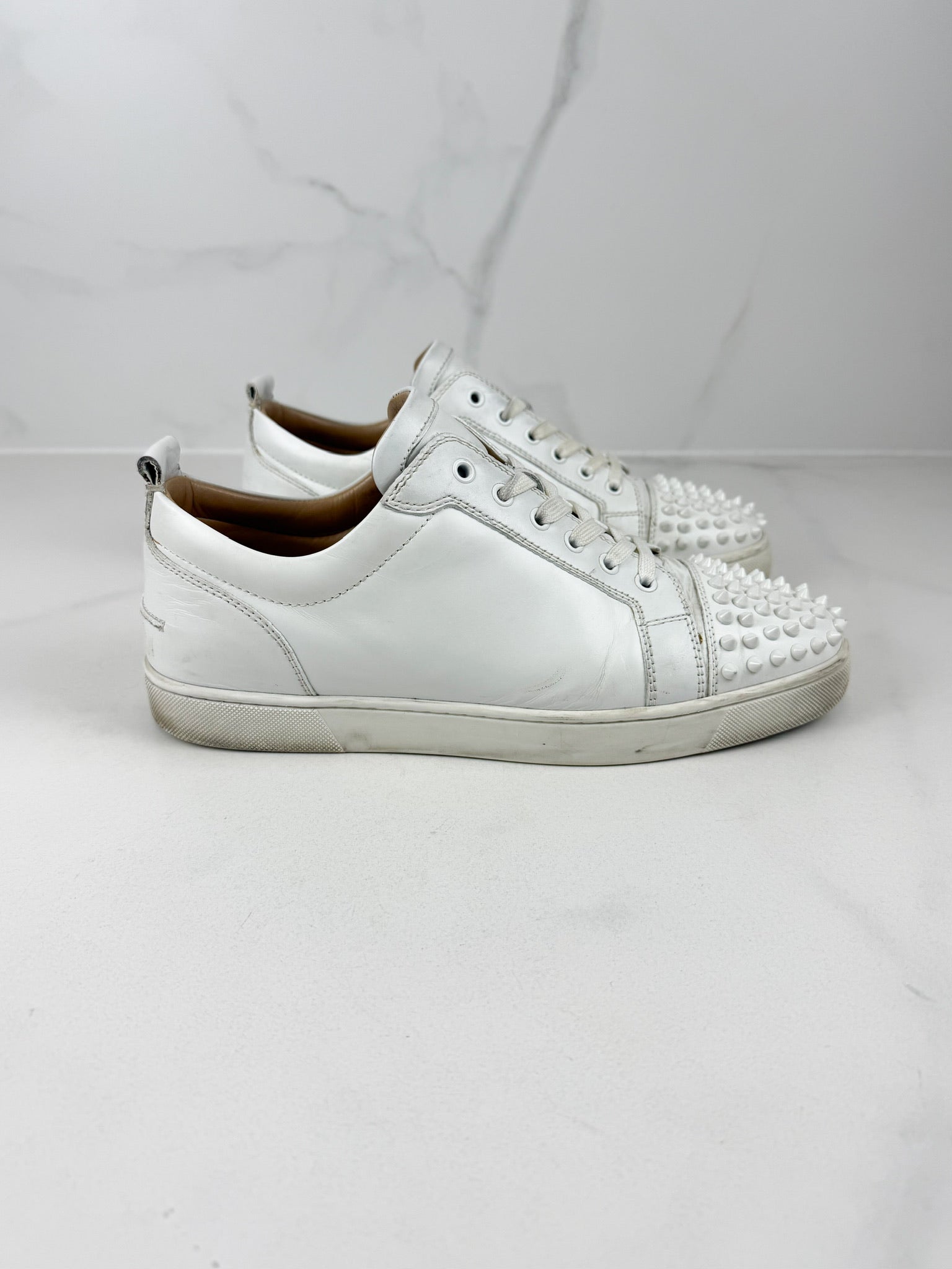 Christian Louboutin Louis Junior Spikes Flat Calf Size 44