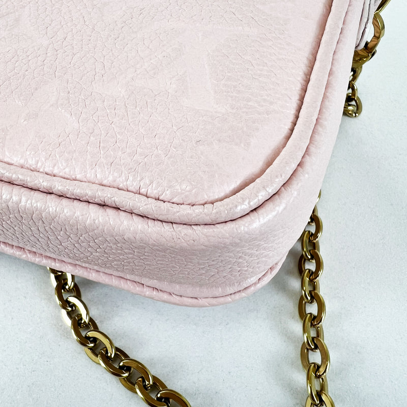Baby pink lv bag deals