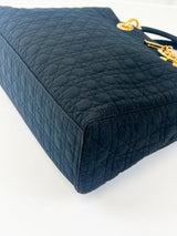 Christian Dior Black Lady Dior GHW