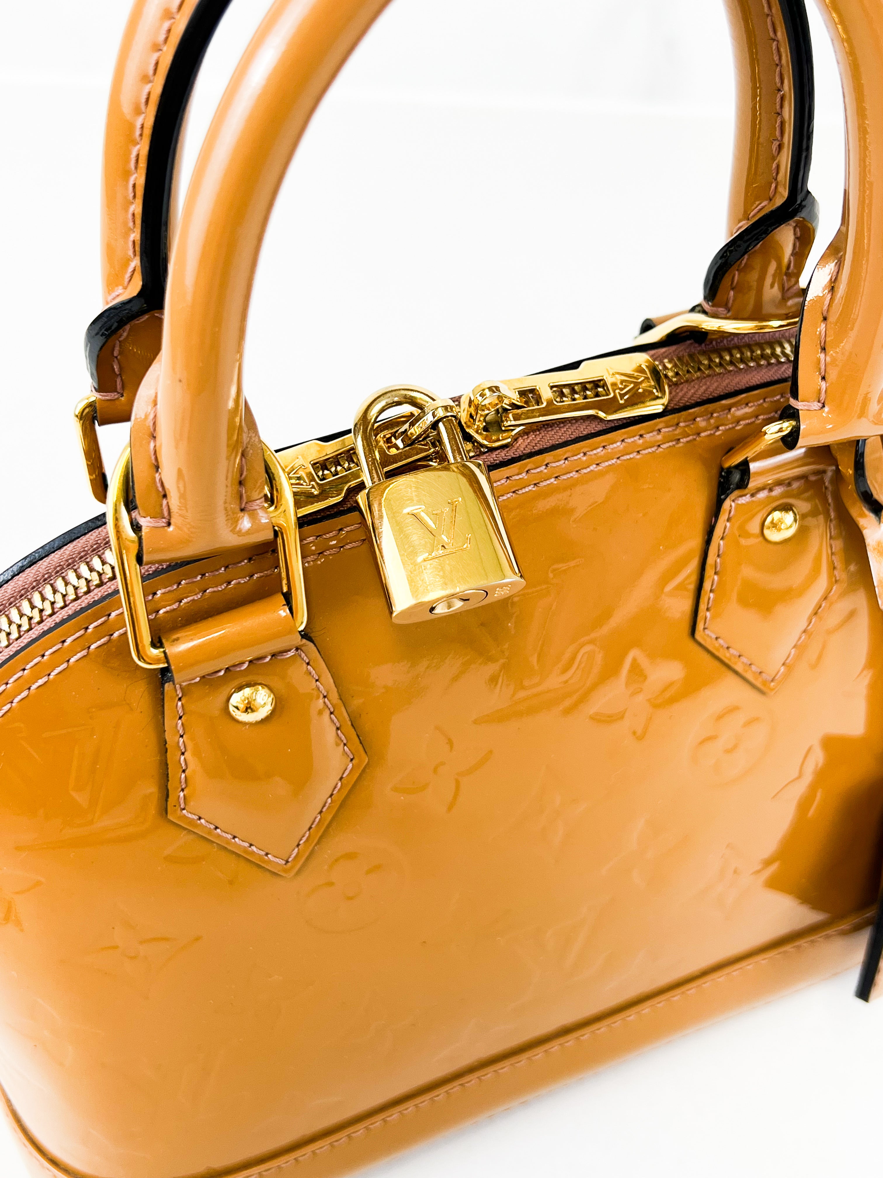 Louis Vuitton Alma BB in Vernis Leather