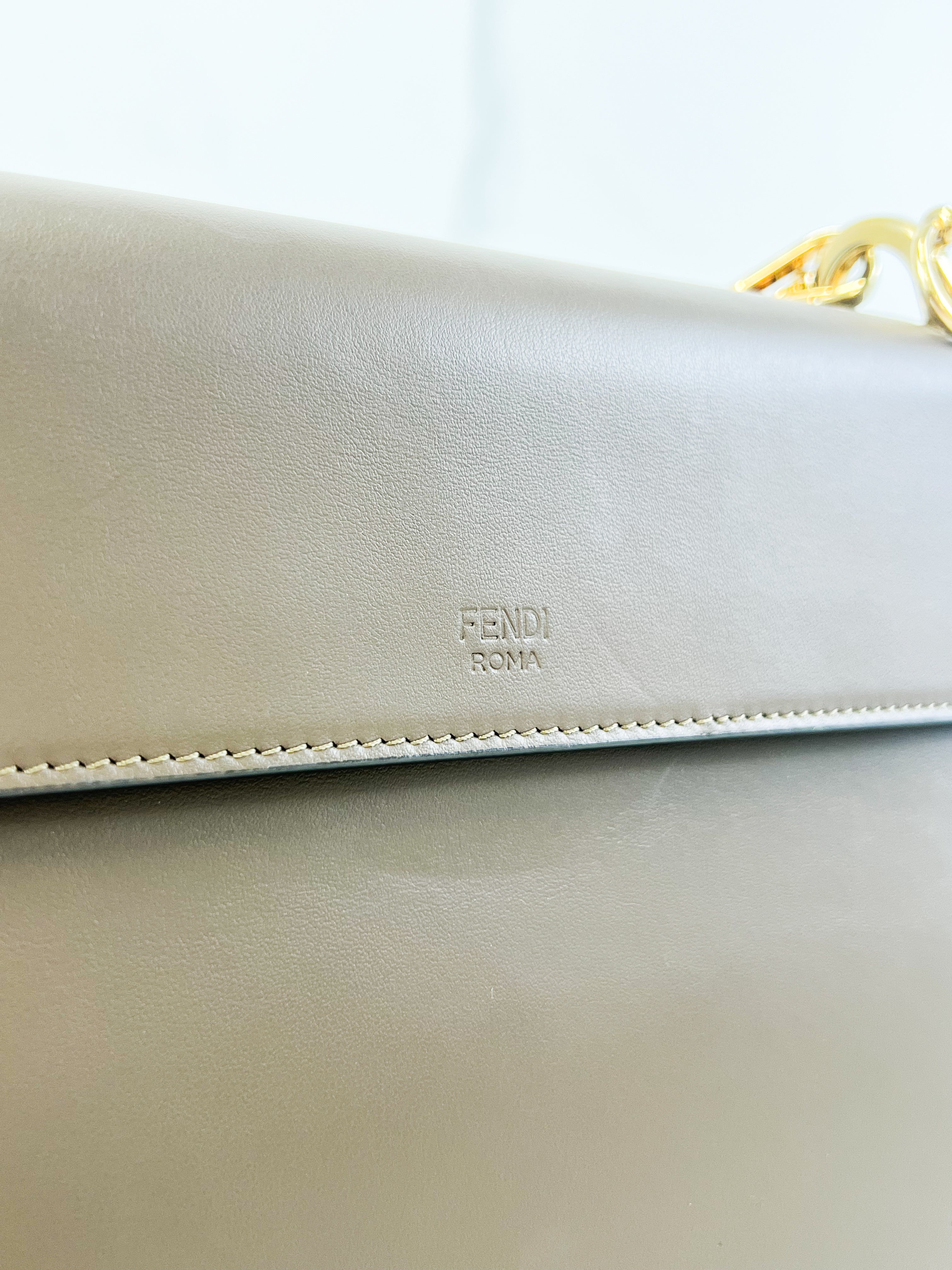 Fendi Kan I Shoulder Flap Bag