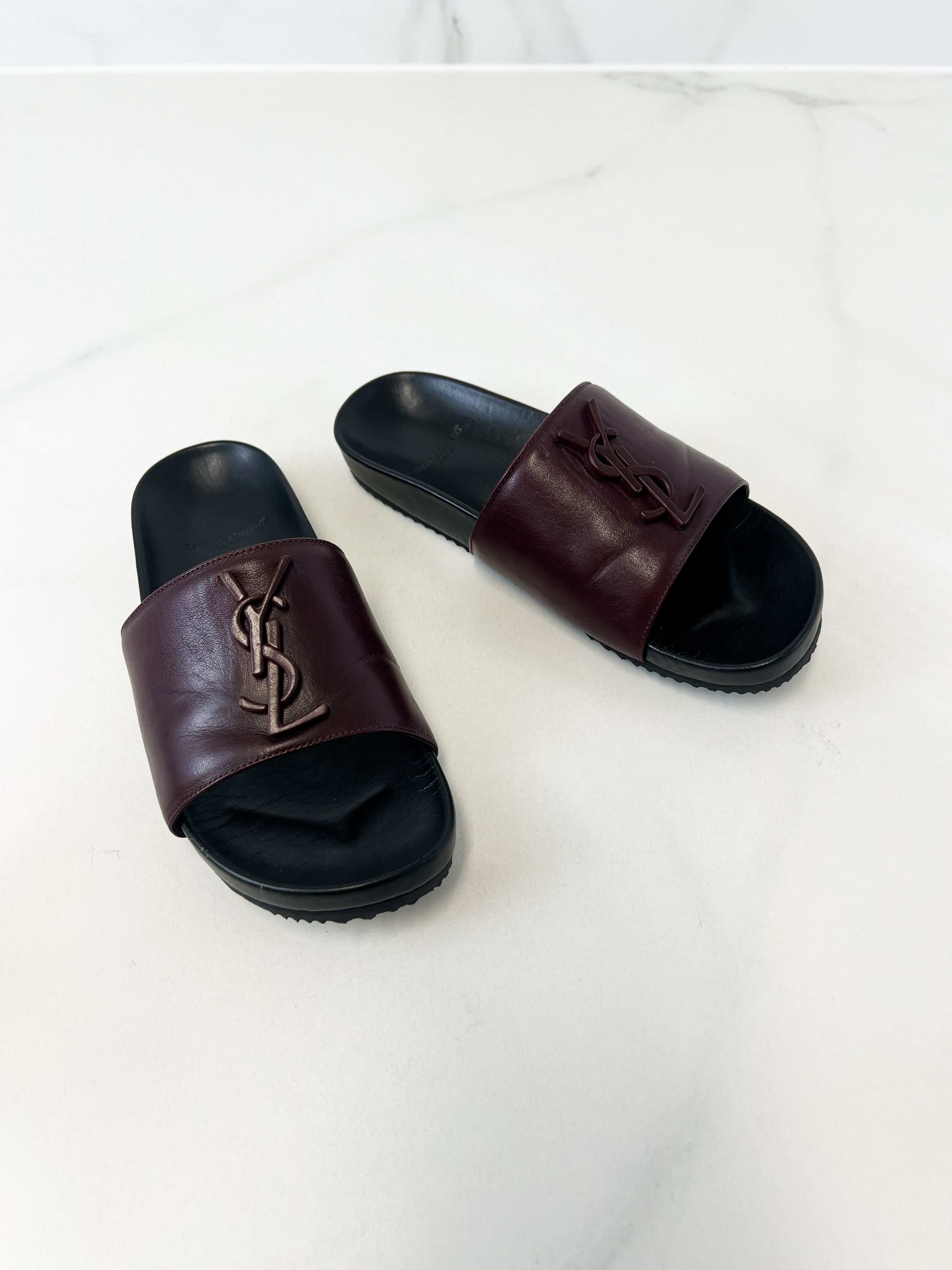 Saint Laurent Joan Slide Size 36