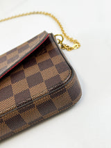 Louis Vuitton Felicie Pochette Damier Ebene