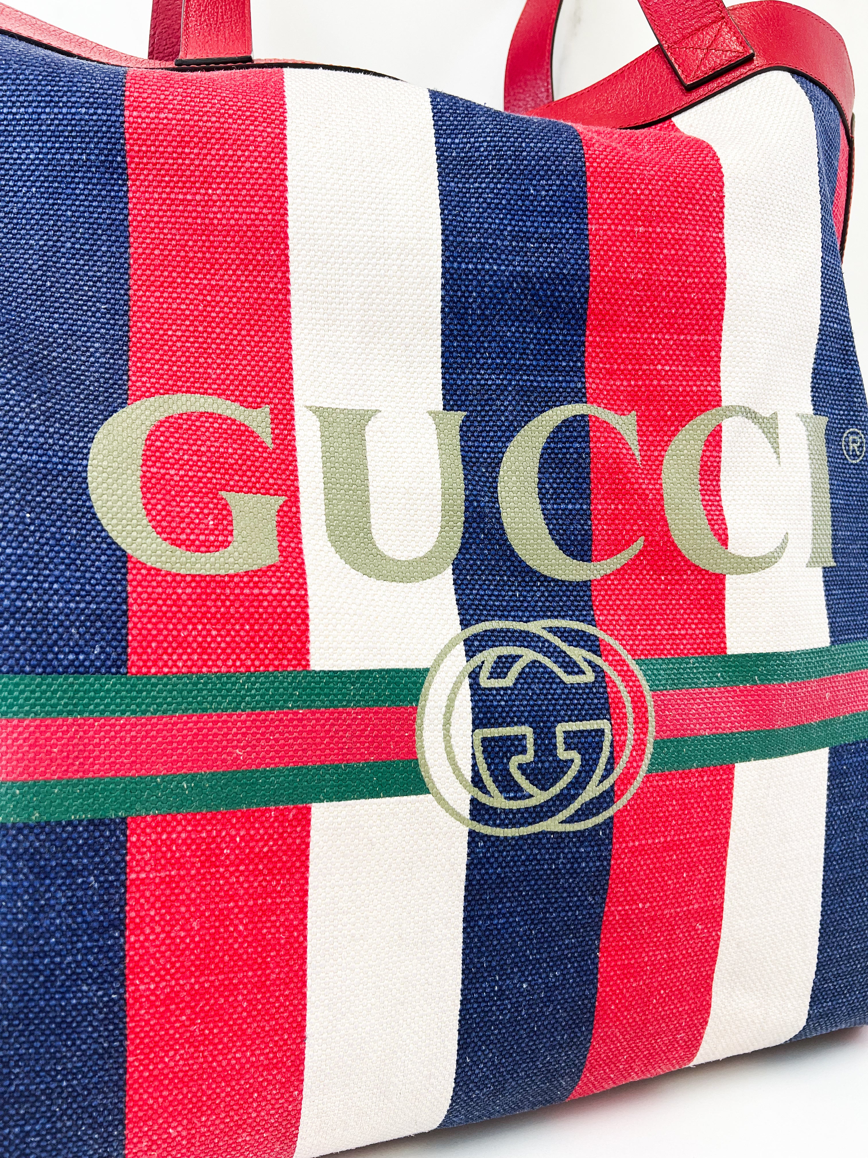 Gucci Sylvie Beach Tote Bag