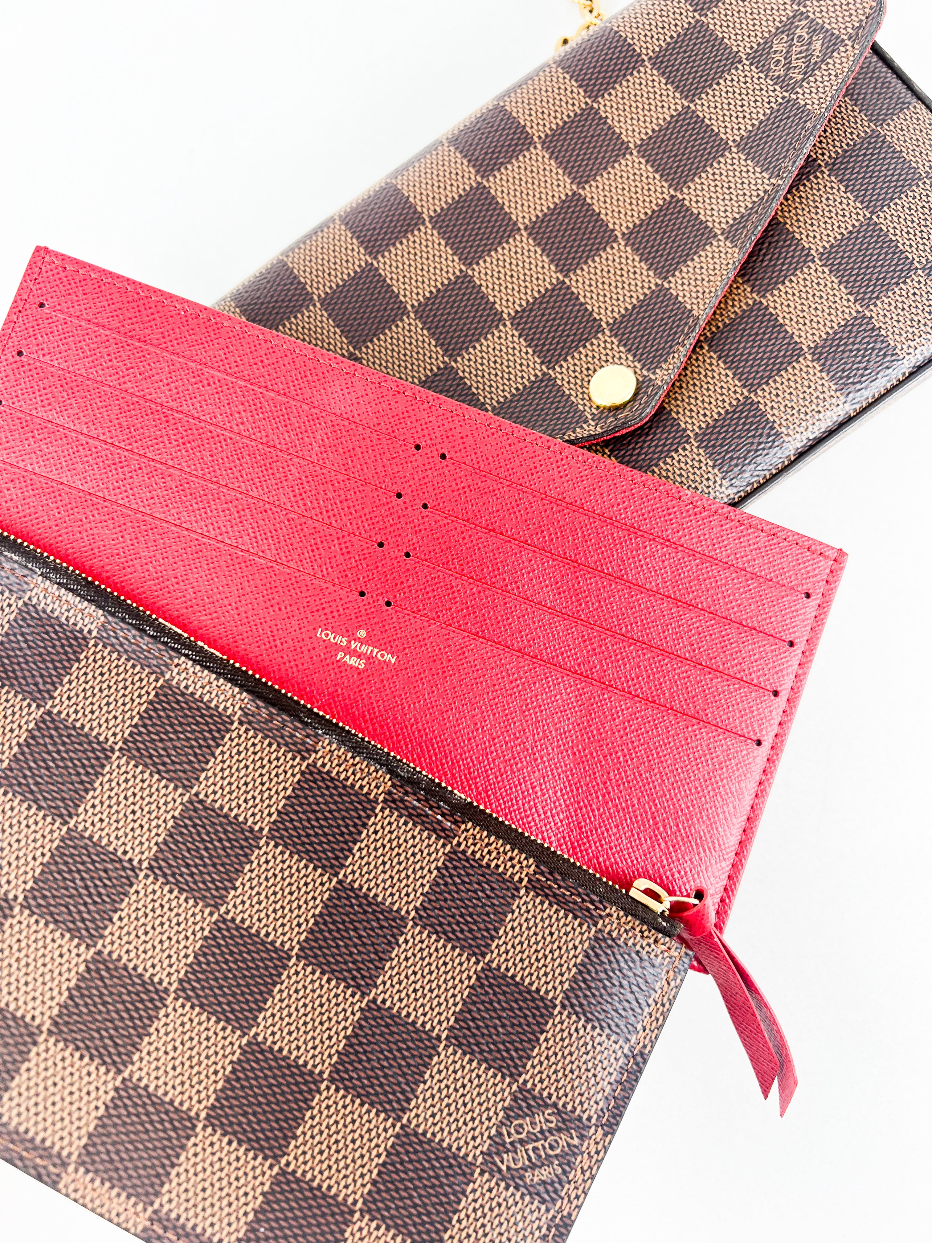 Louis Vuitton Felicie Pochette Damier Ebene