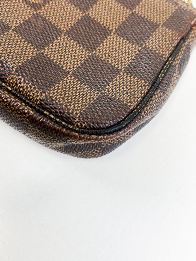 Louis Vuitton Damier Ebene Canvas Mini Pochette