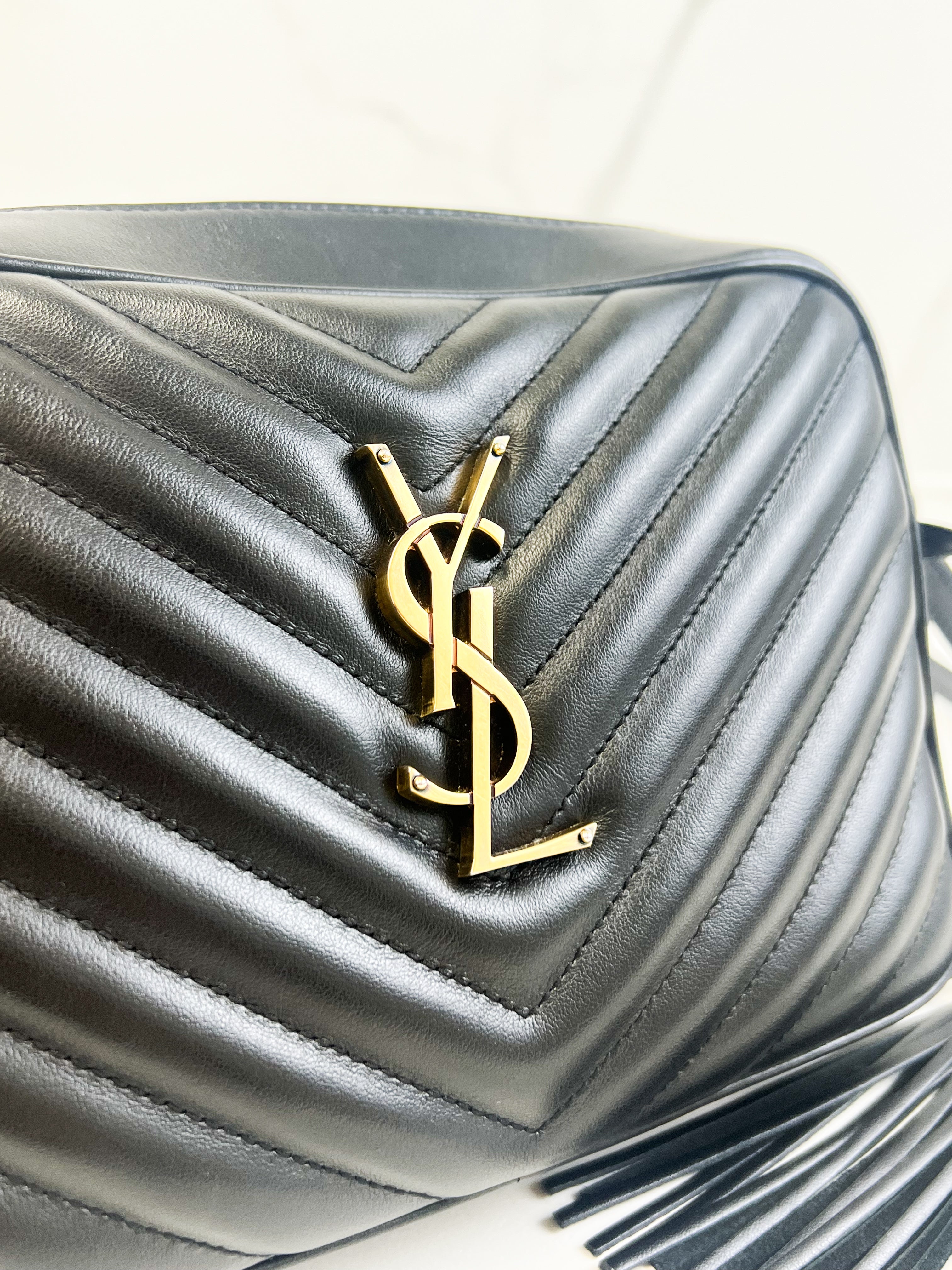 Saint Laurent Lou Camera Bag with GHW