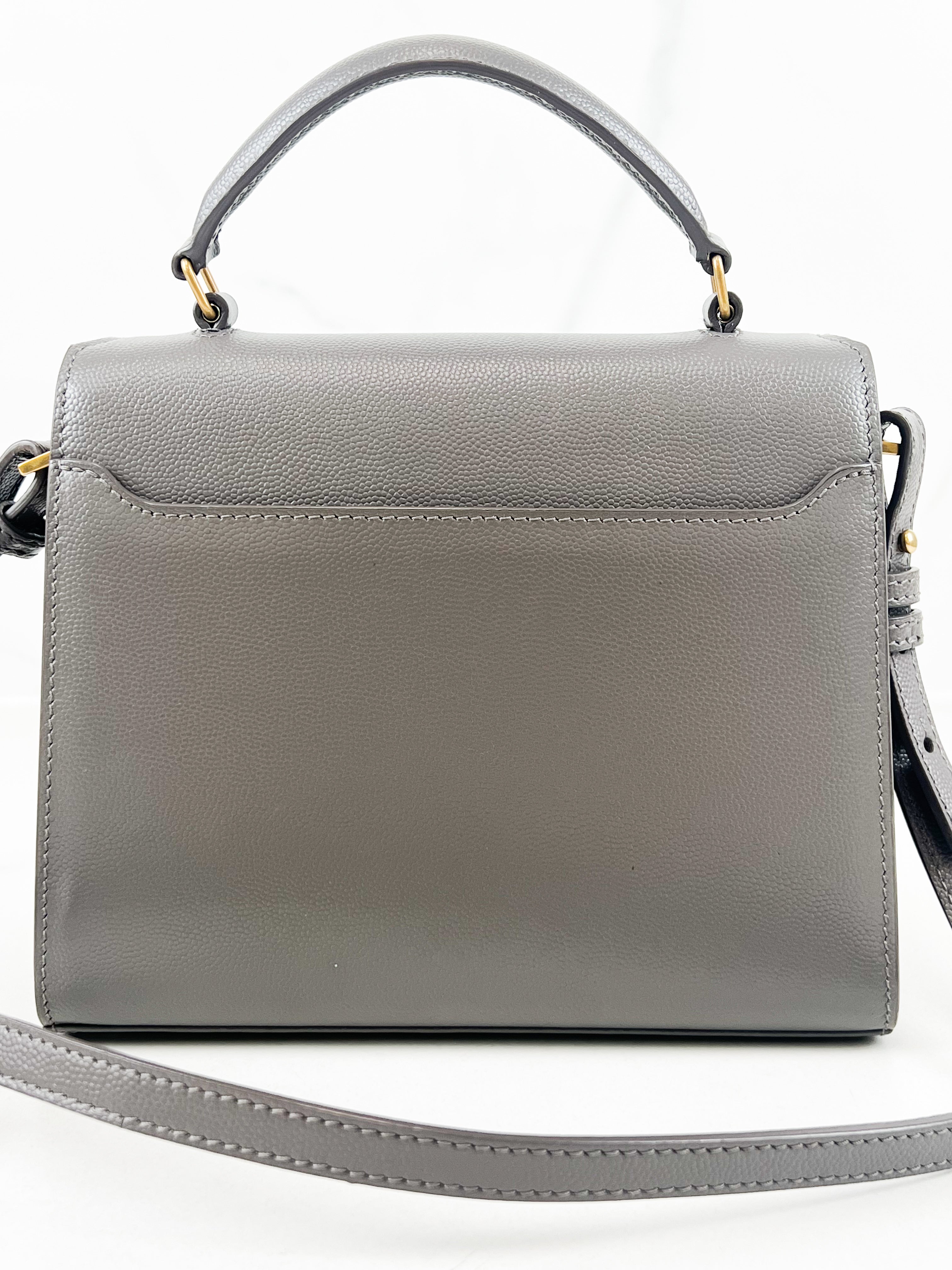 Saint Laurent Cassandra Mini Top Handle GHW