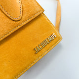 Jacquemus Orange Le Chiquito Suede Crossbody