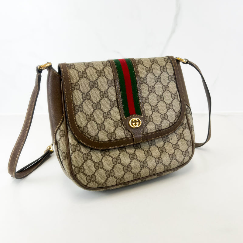 Gucci supreme crossbody messenger bag store