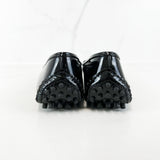 Louis Vuitton Black patent Leather Slip on Loafers Size 38.5