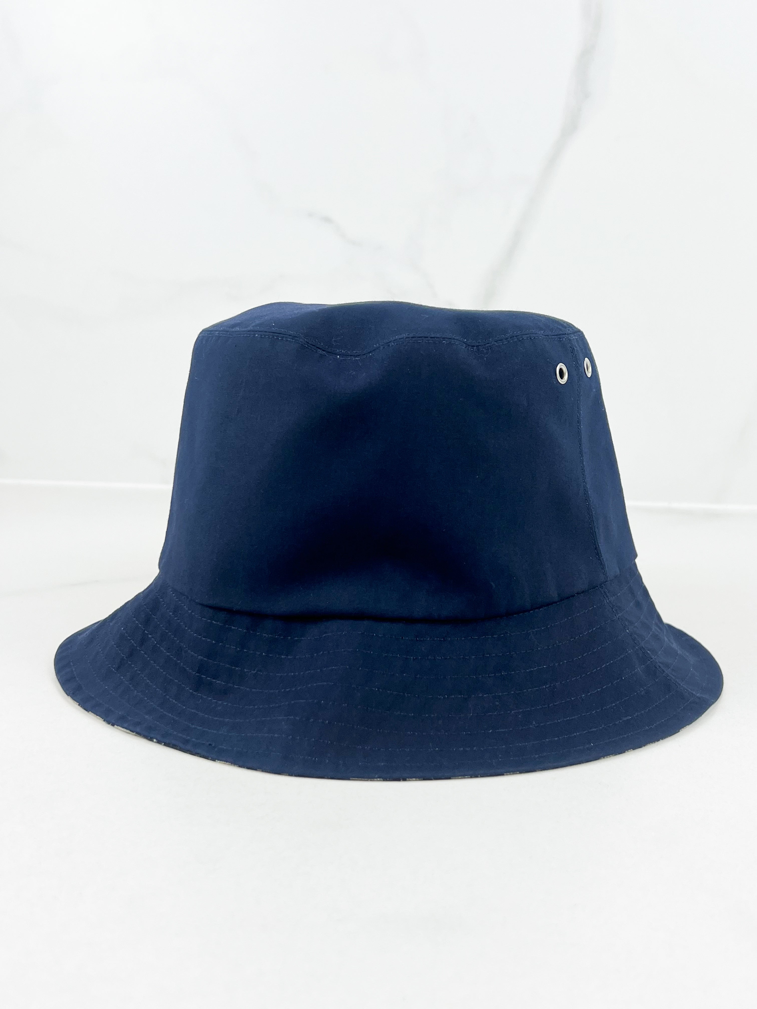 Christian Dior Oblique Small Brim Reversible Bucket Hat